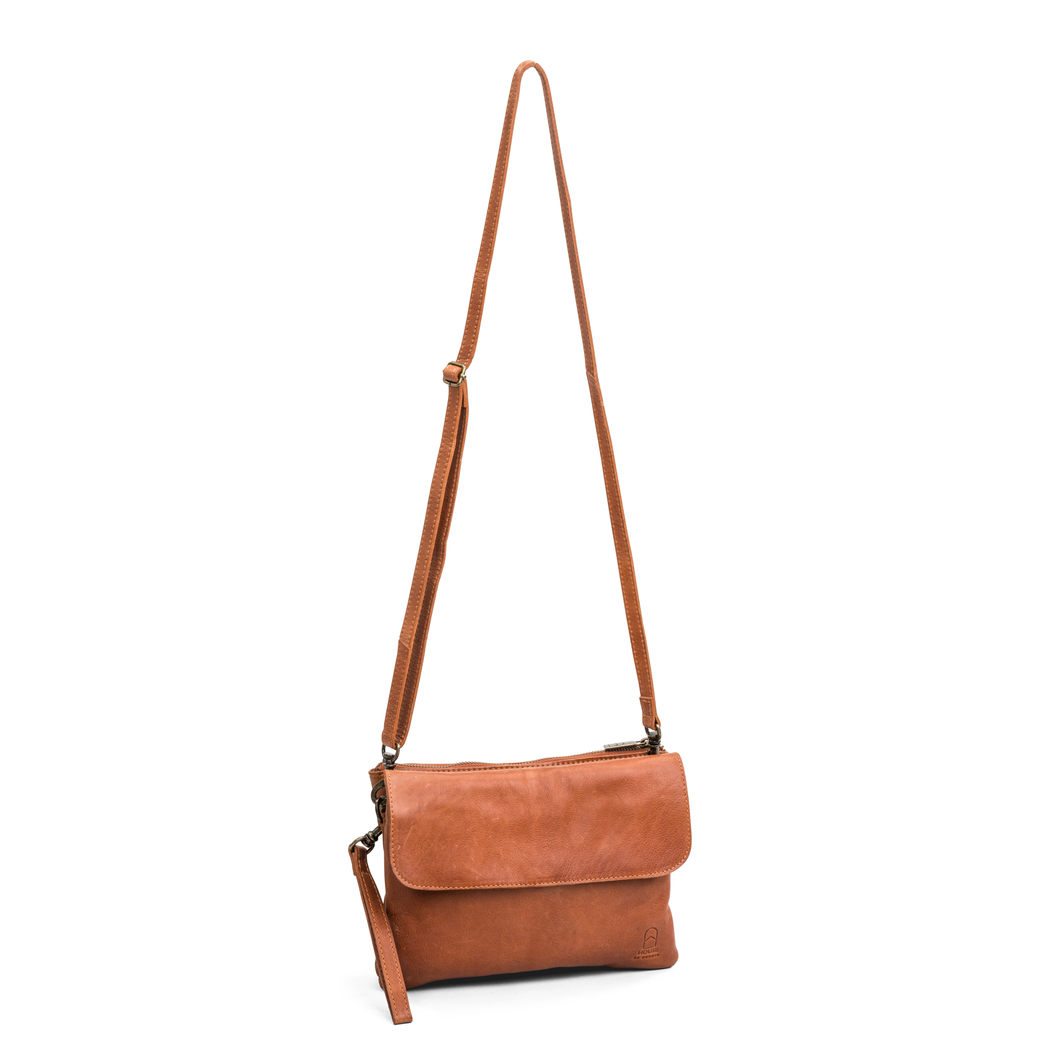 Crossbody | Skinnveske | Brun | 3030138