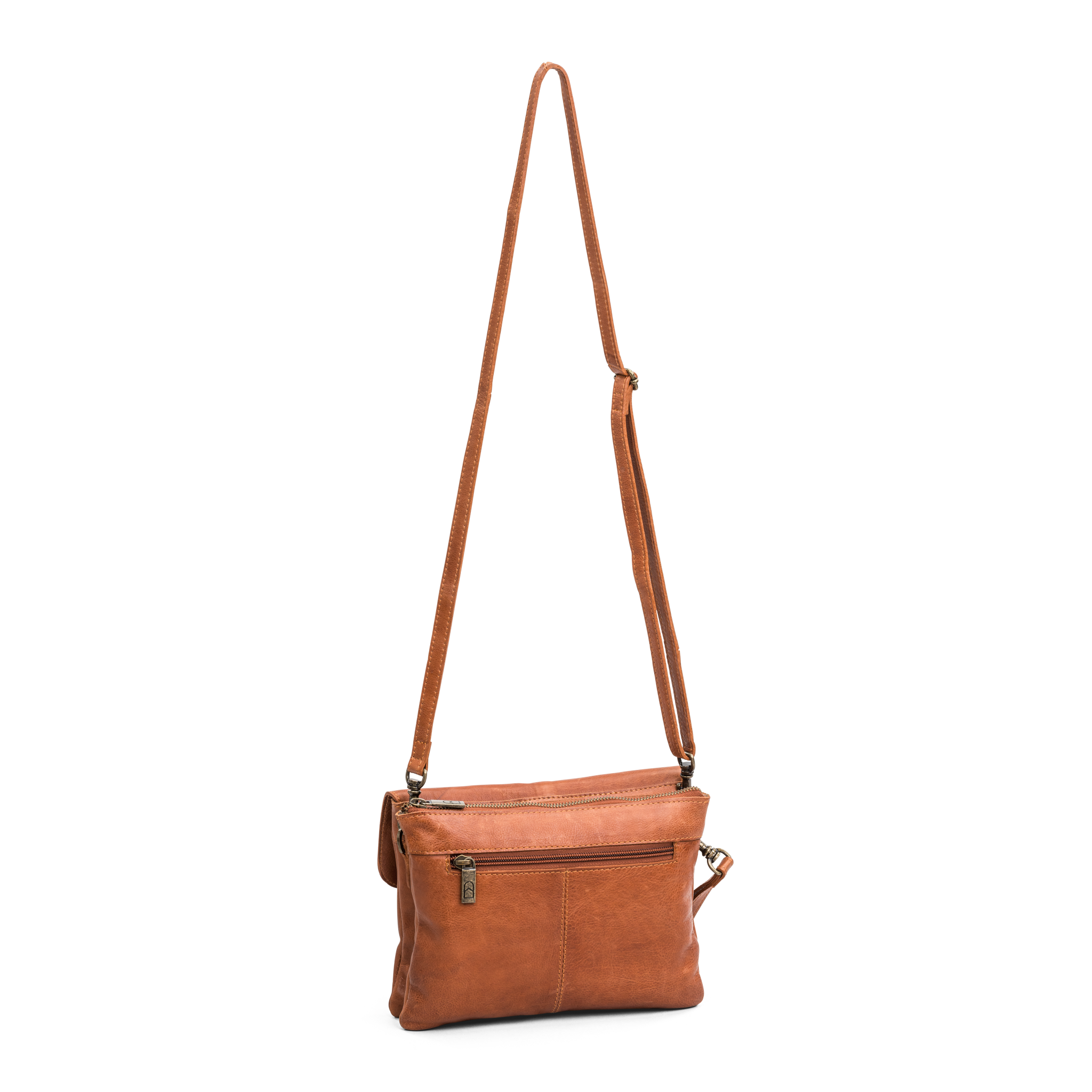 Crossbody | Skinnveske | Brun | 3030138