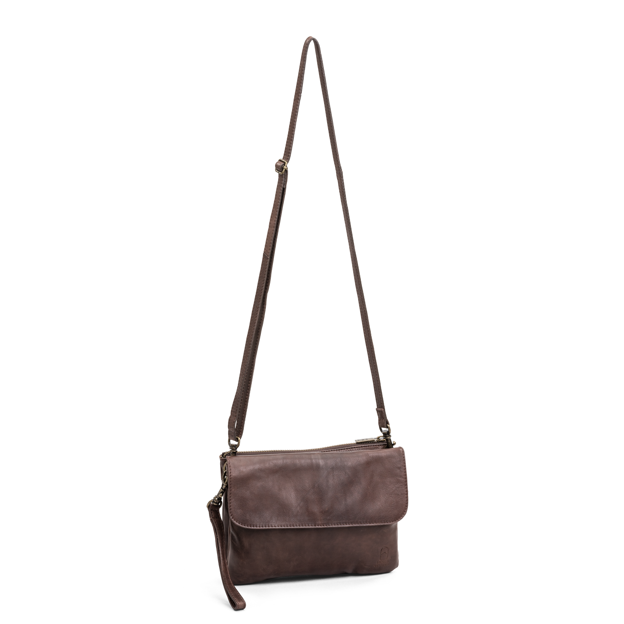 Crossbody | Skinnveske | Mørk brun | 3030138