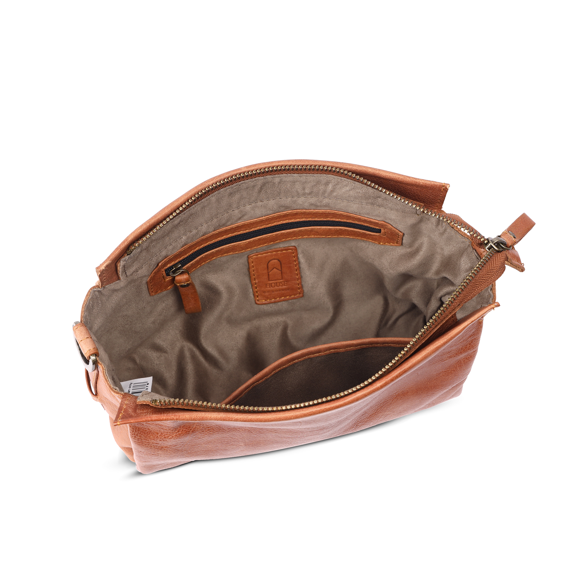 Skinnveske | To Reimer | Brun | 3030151