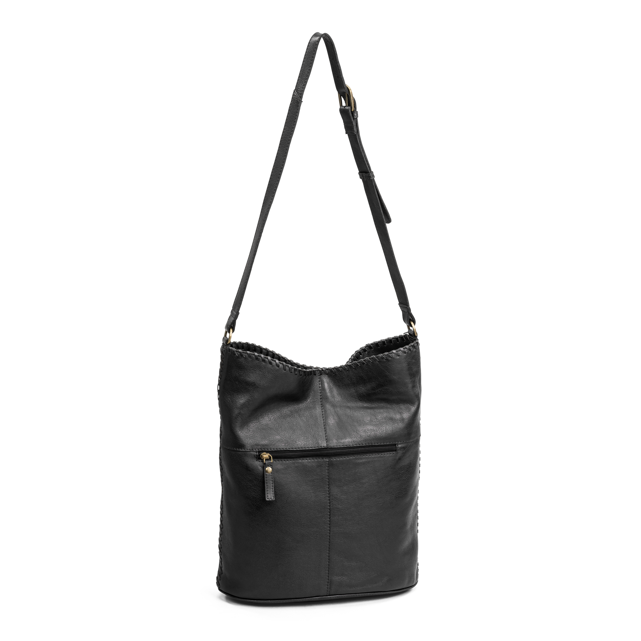 Skinnveske  | Sort | Bøtteveske | 3040047