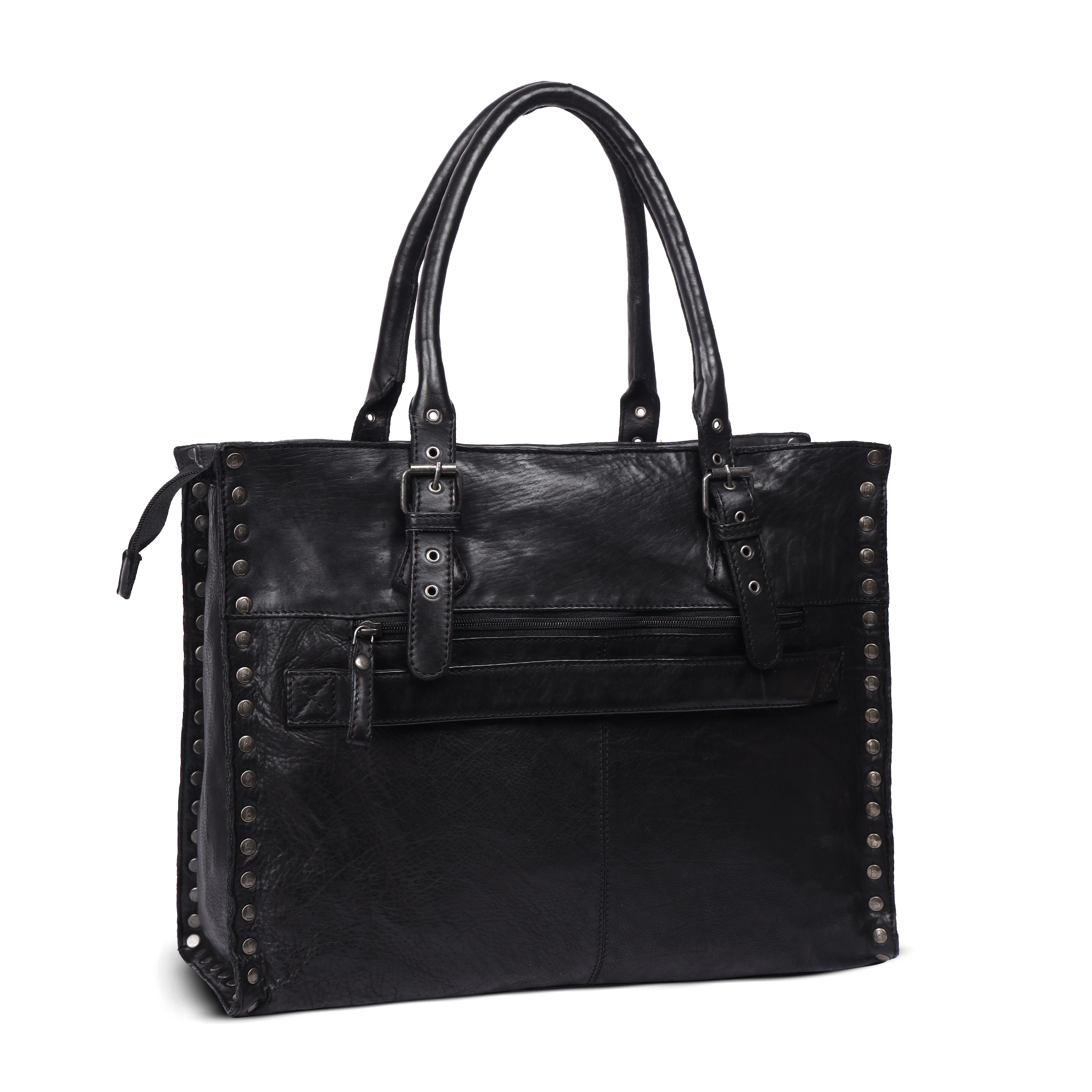 Skinnveske | Romslig | Sort | 3040086
