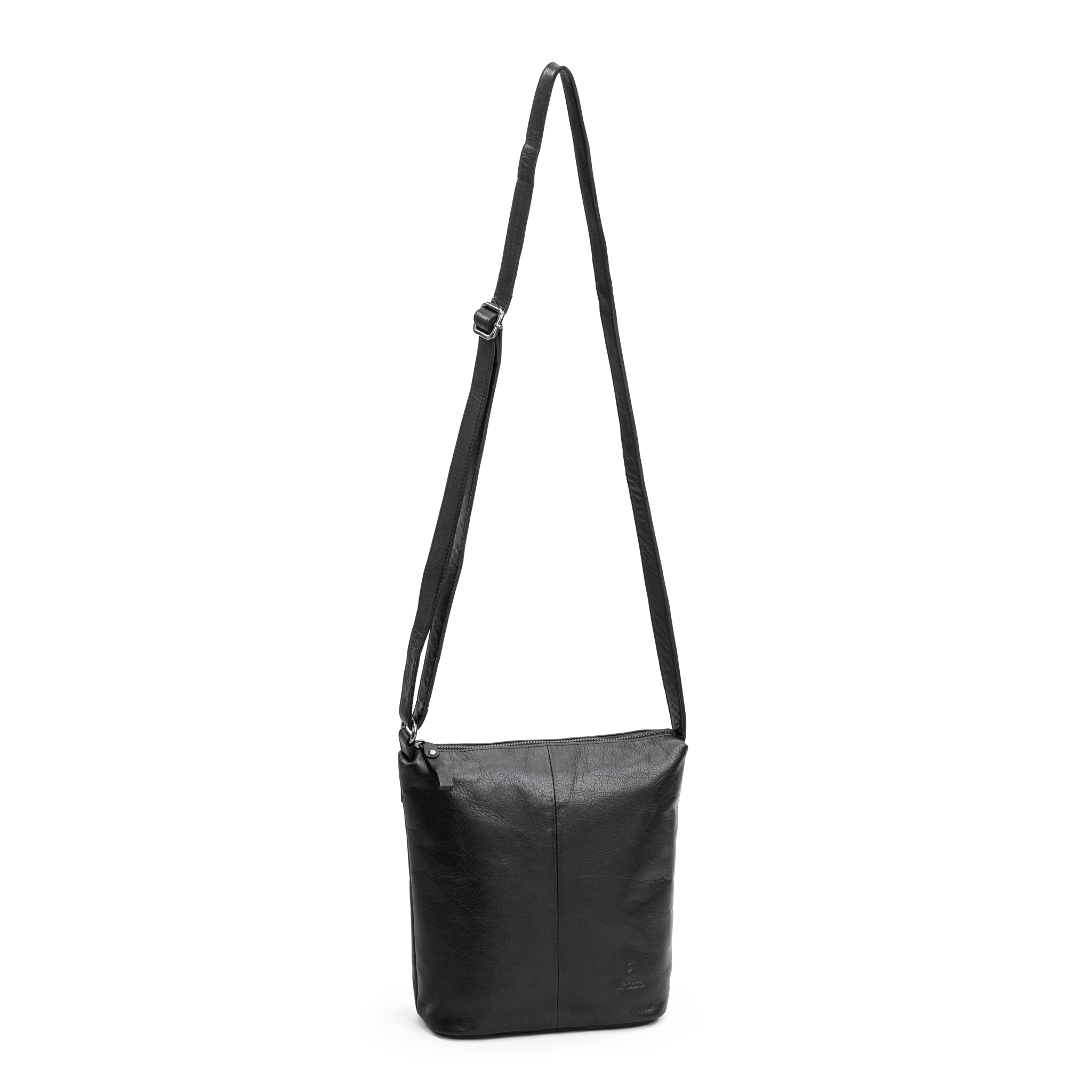 Crossbody | Skinnveske | Sort | 3050037