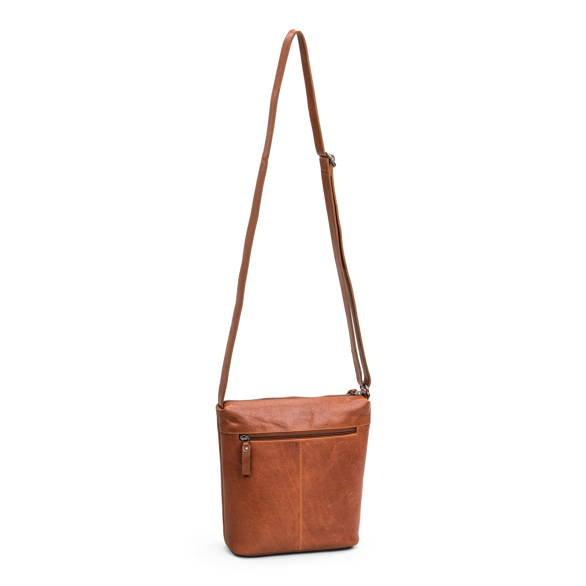 Crossbody | Skinnveske | Cognac | 3050037