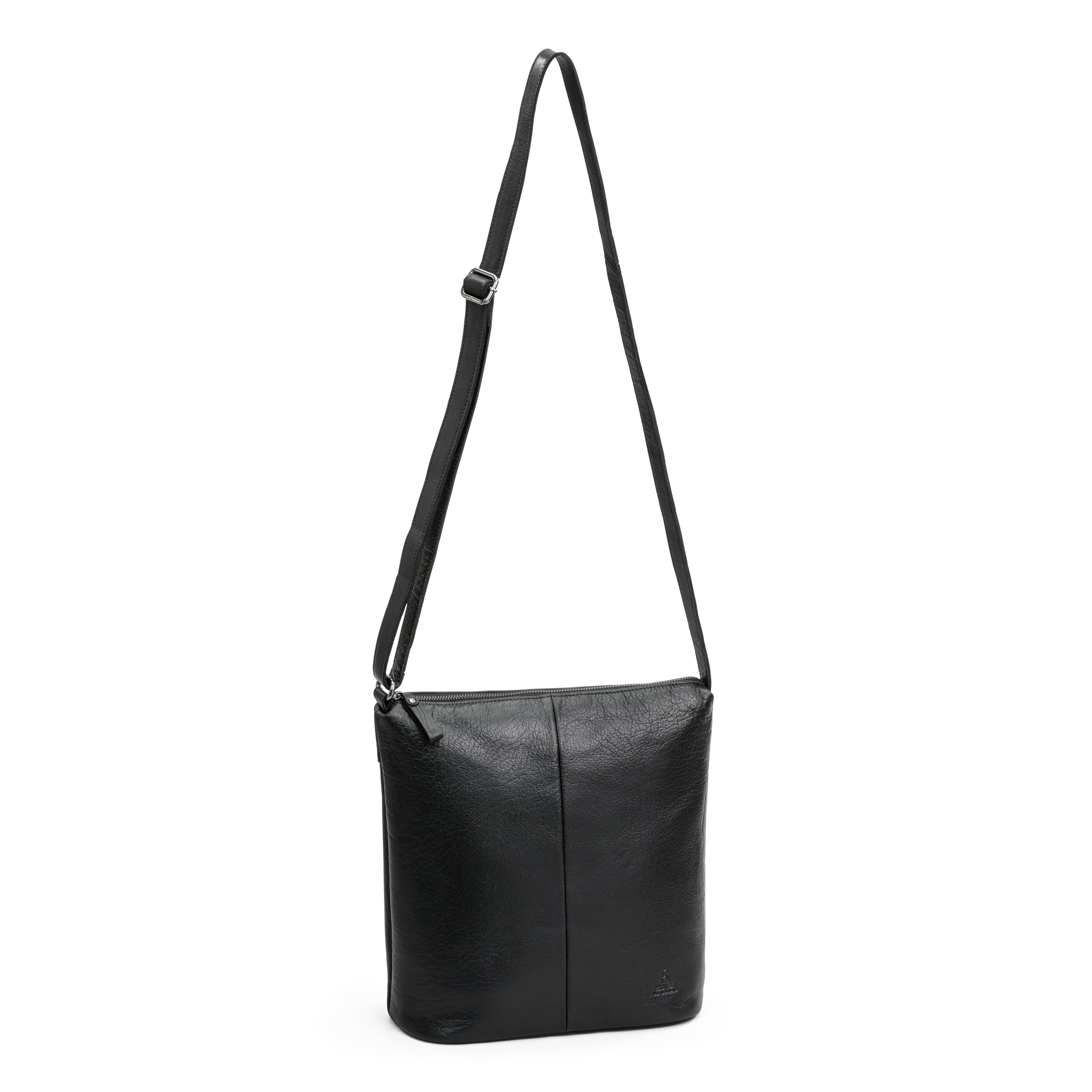 Crossbody | Skinnveske | Sort | 3050038