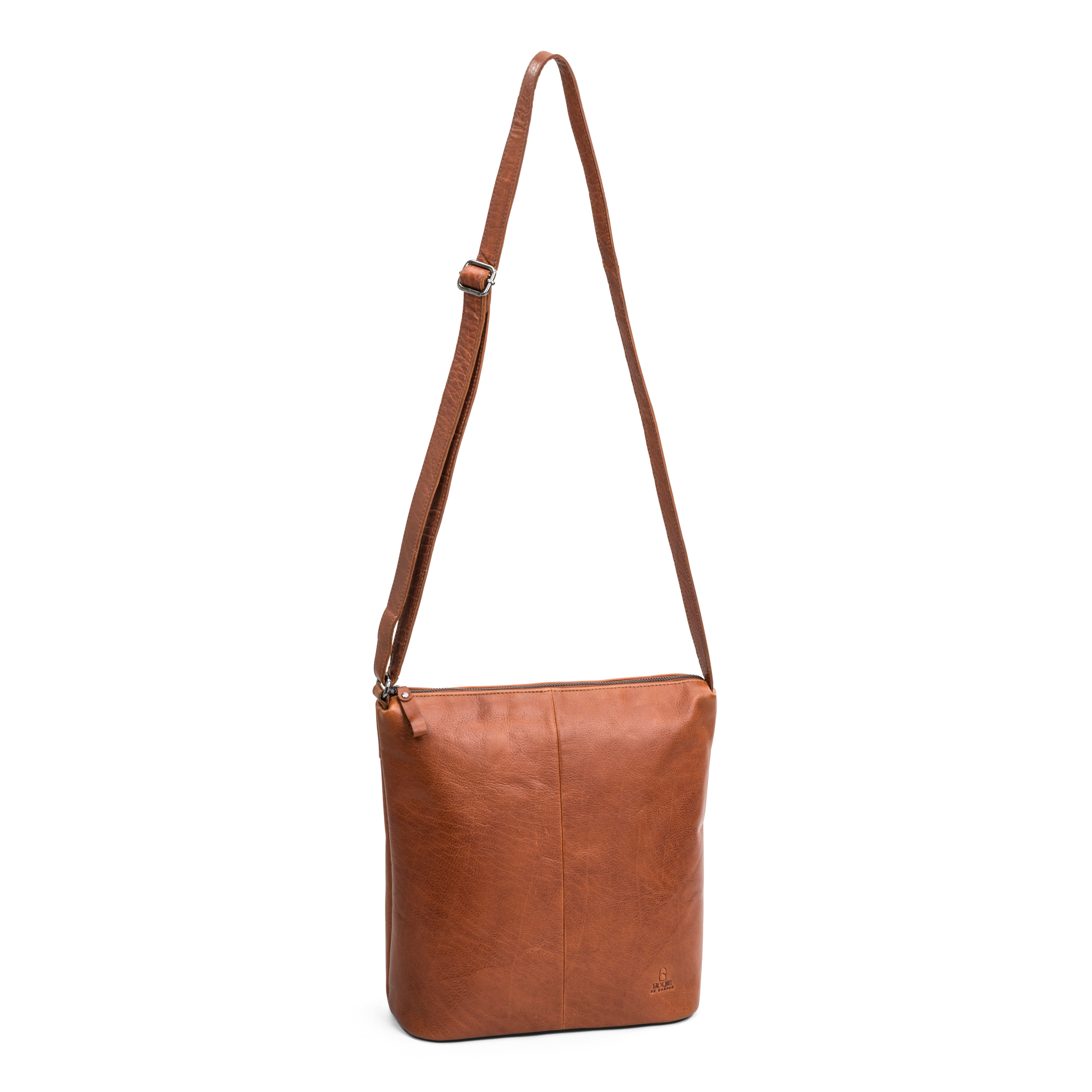 Crossbody | Skinnveske | Cognac | 3050038