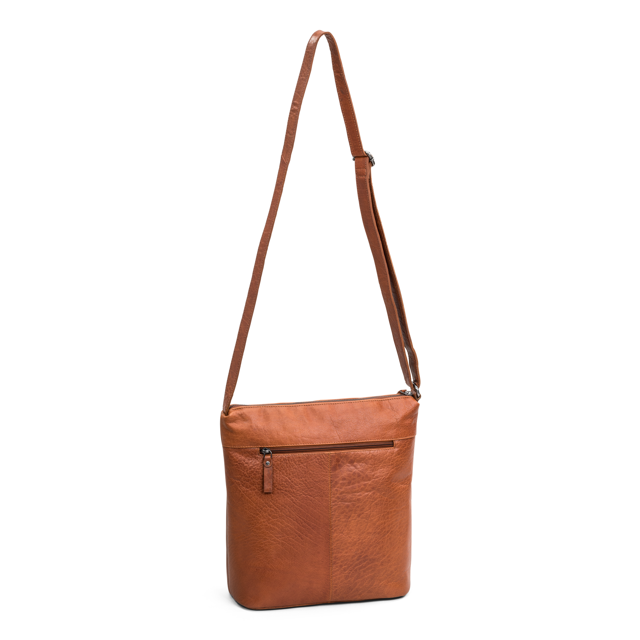 Crossbody | Skinnveske | Cognac | 3050038
