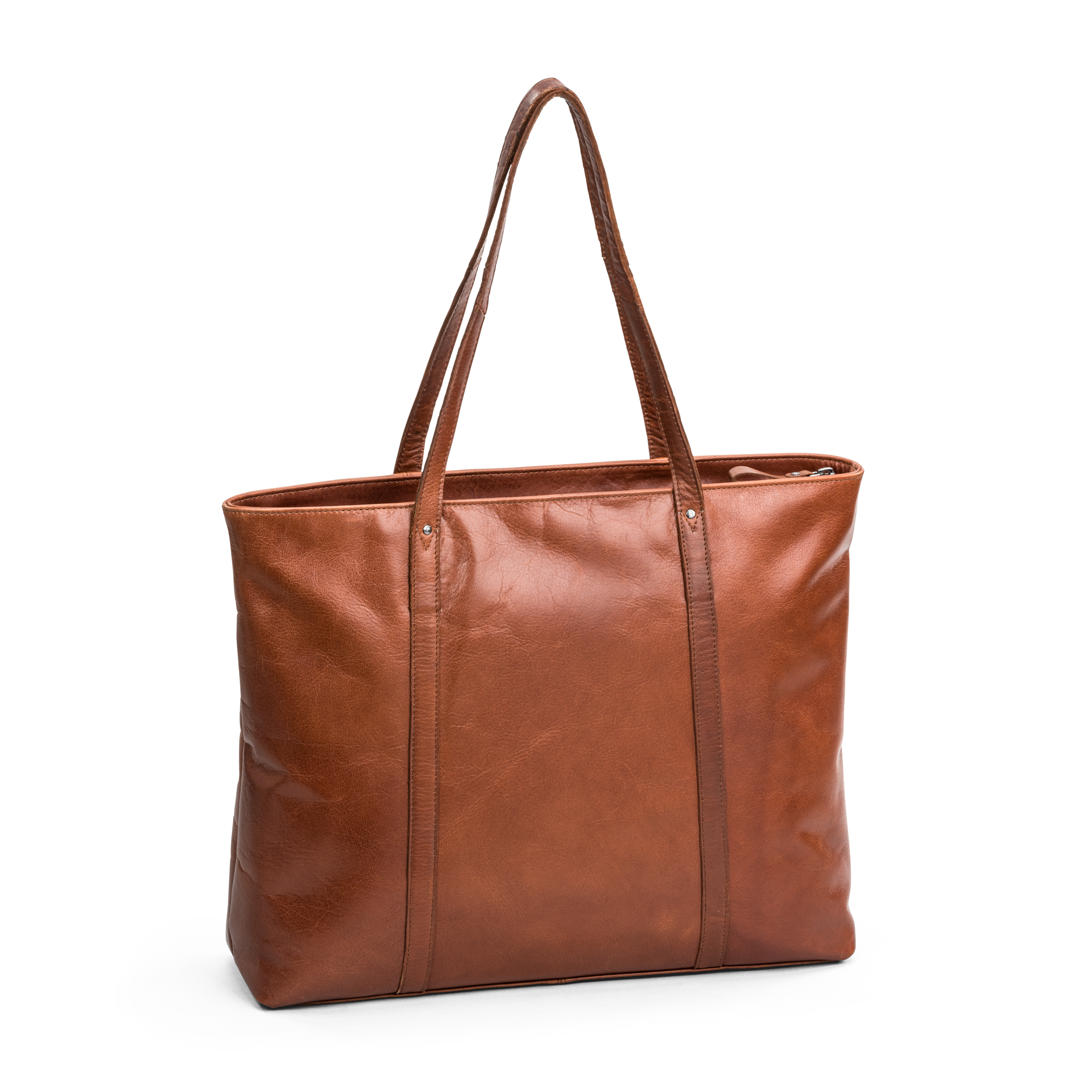 Skulderveske | Skinn | Cognac | 3050039