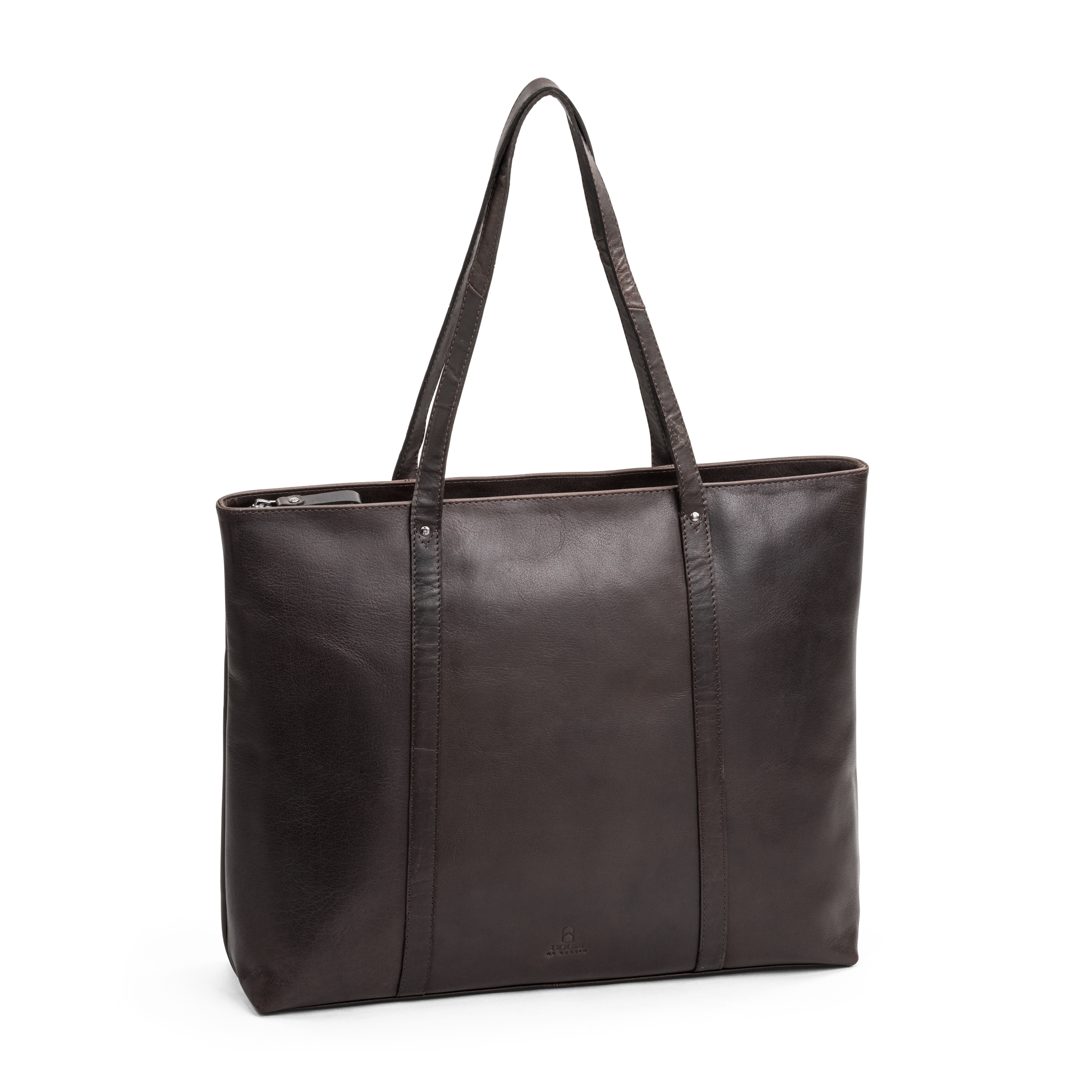 Skulderveske | Skinn | Mørk brun | 3050039