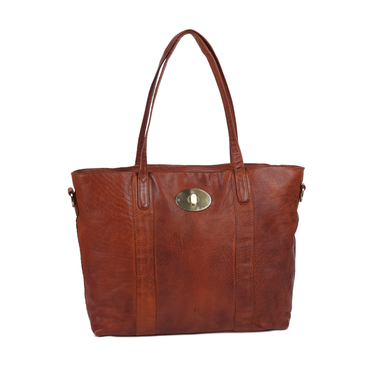 Skinnveske, Jobbveske, Cognac
