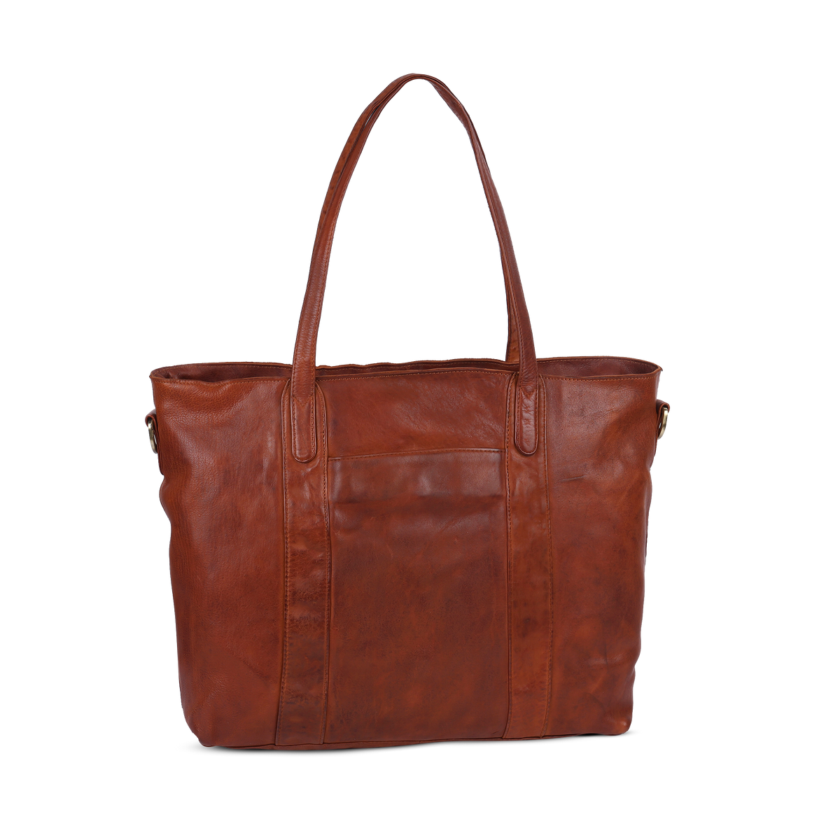 Skinnveske, Jobbveske, Cognac