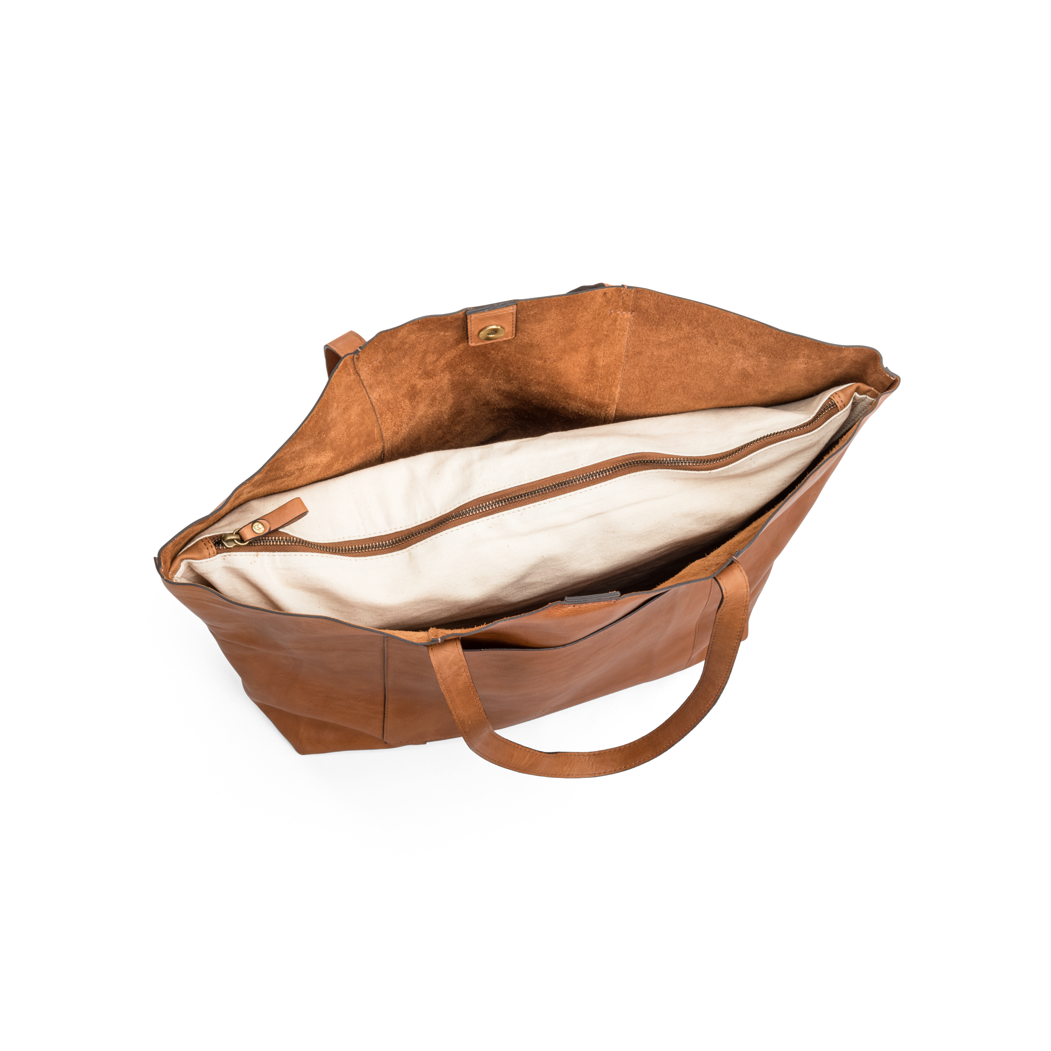 Skinnveske/Jobbveske | Tan | Romslig | 3052031