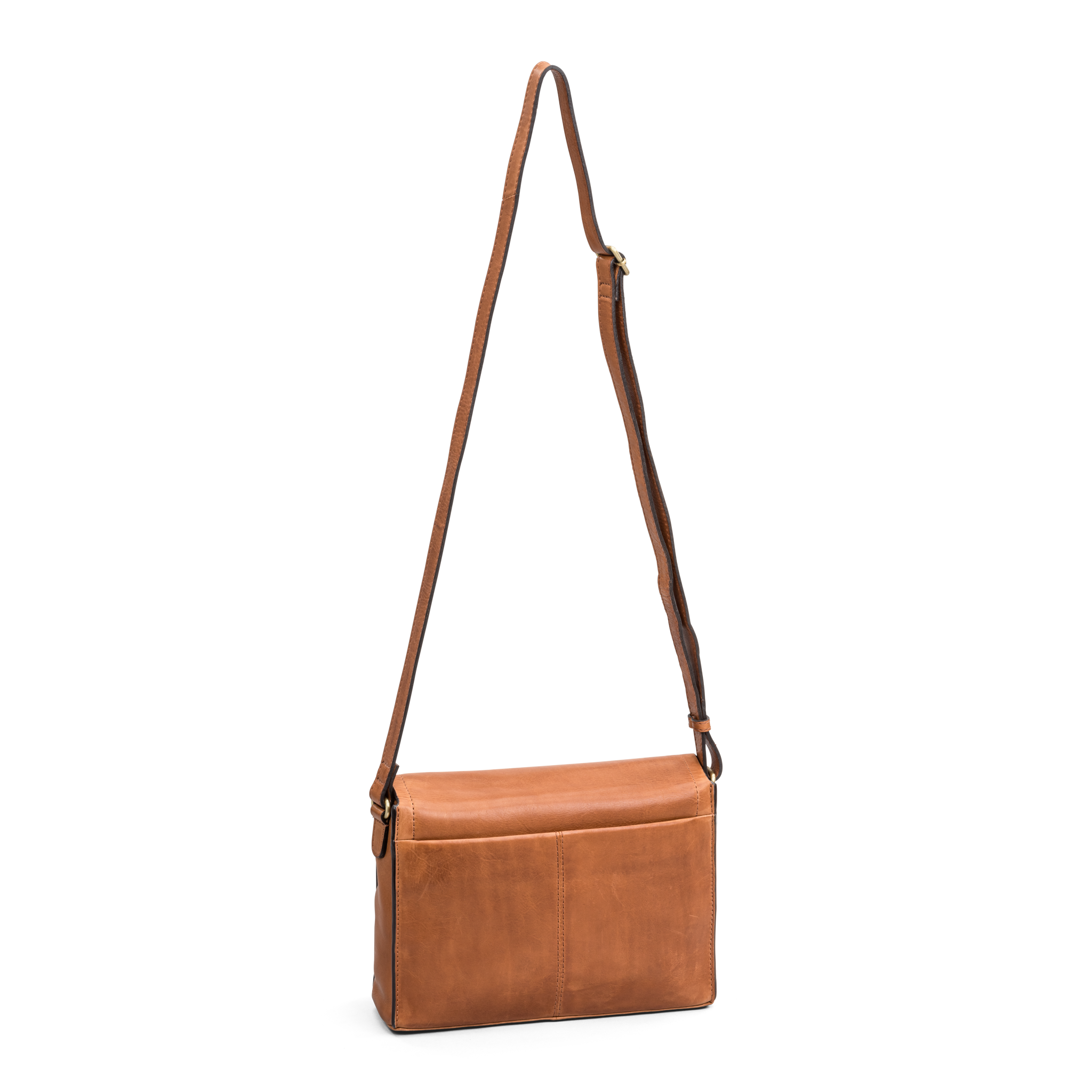 Klaffveske | Skinn | Tan | 3052033