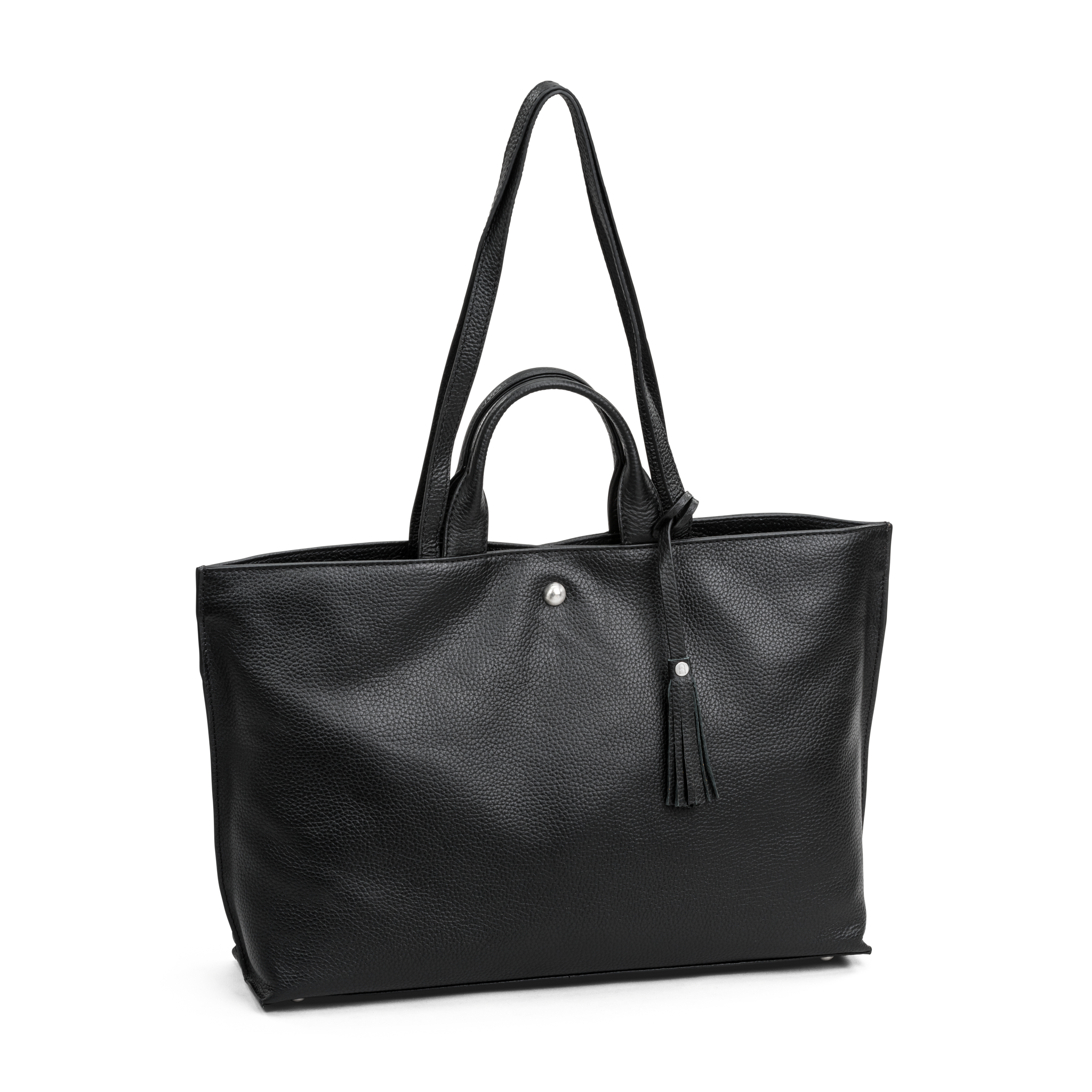 Skulderveske | Skinn | Sort | 3061144
