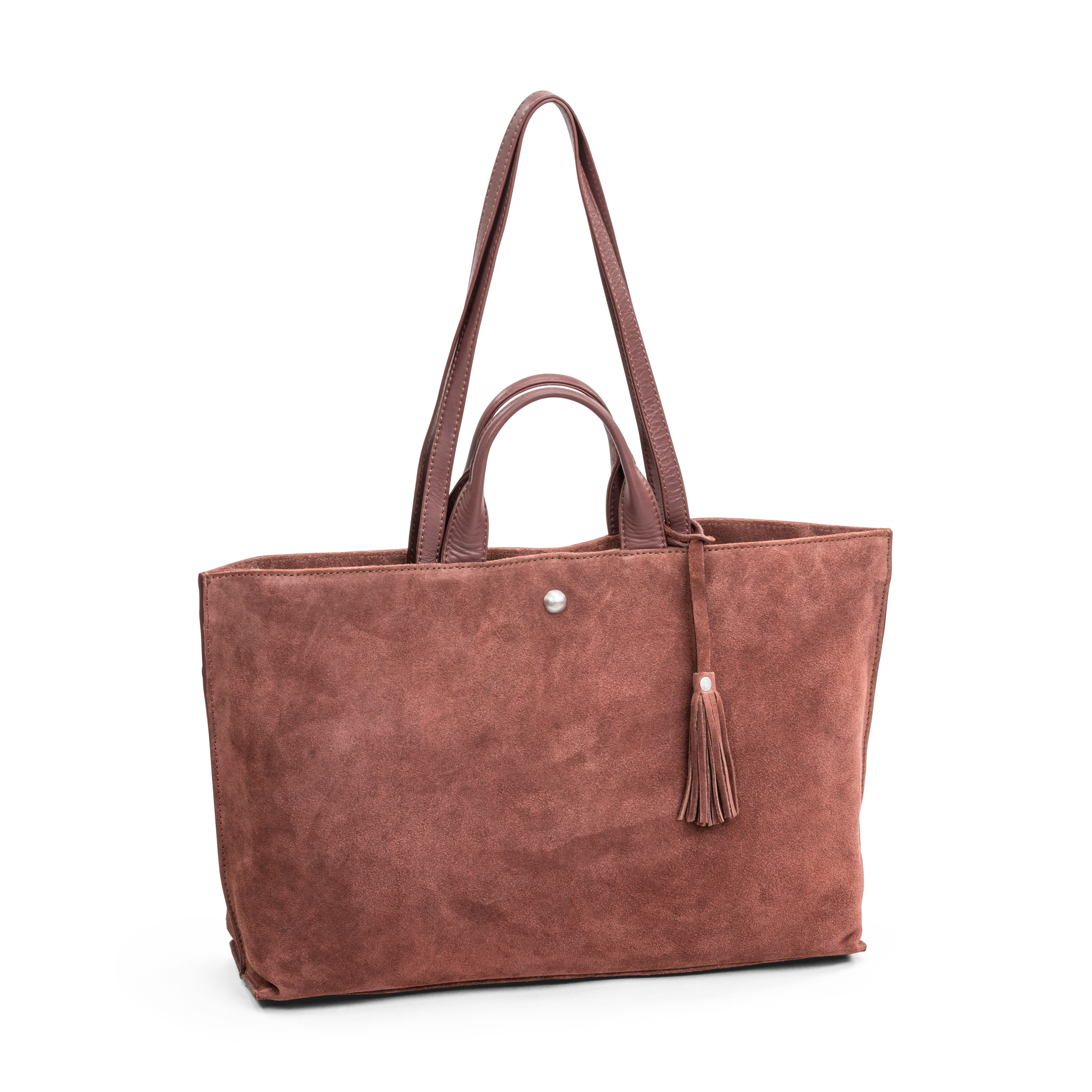 Skinnveske | Semsket skinn | Rust | 3070127