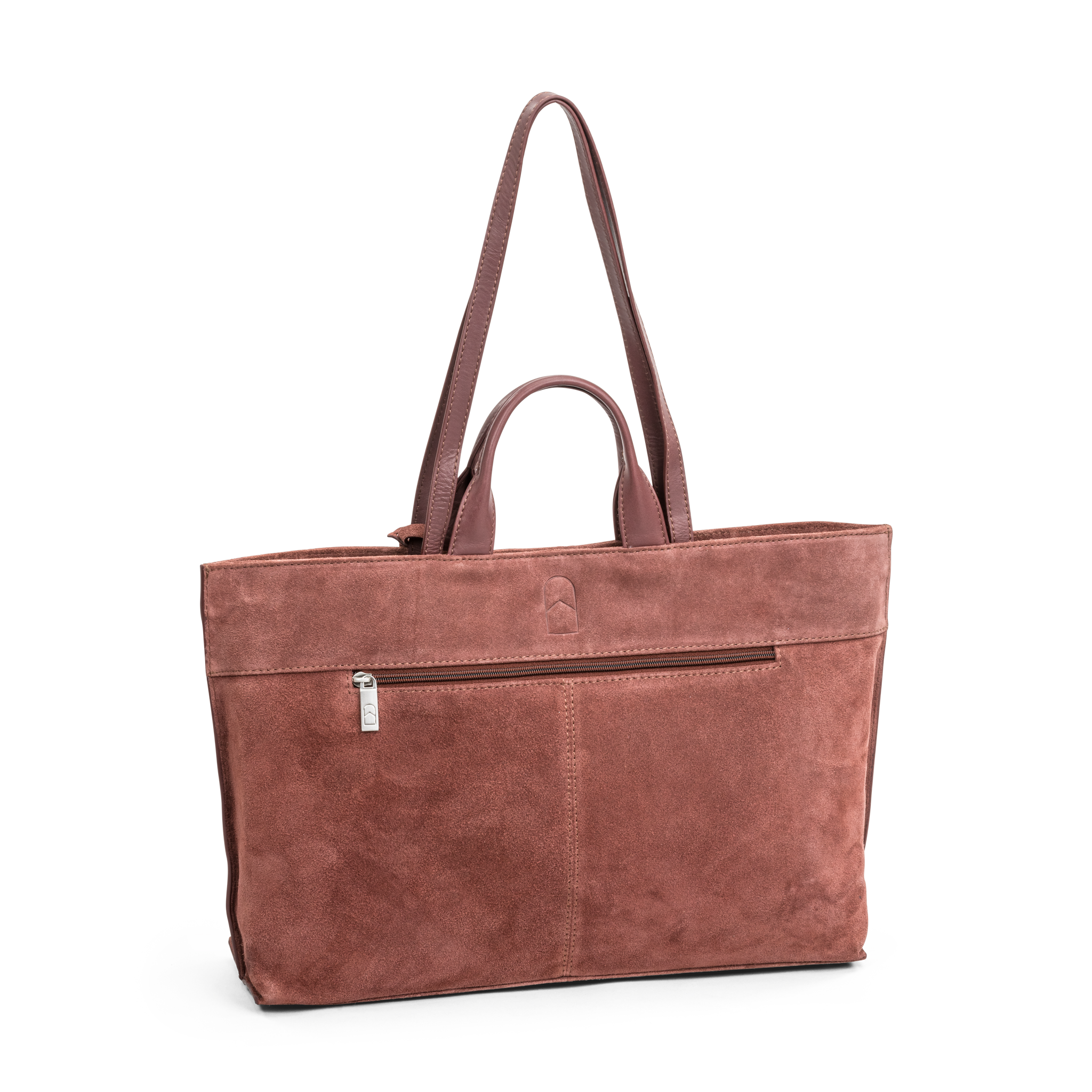 Skinnveske | Semsket skinn | Rust | 3070127