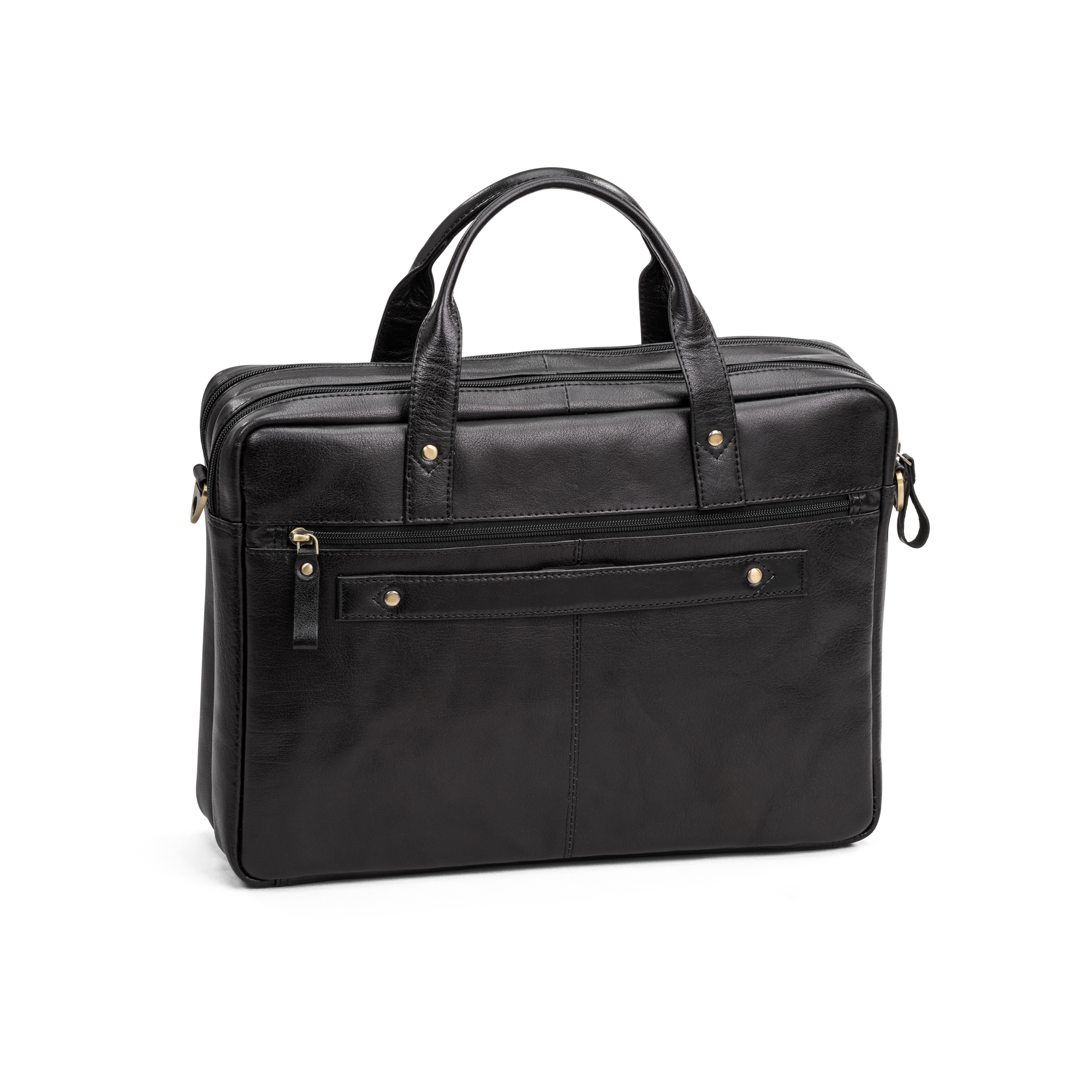 Pc veske | Sort | Skinn | To Hovedrom | 3080066