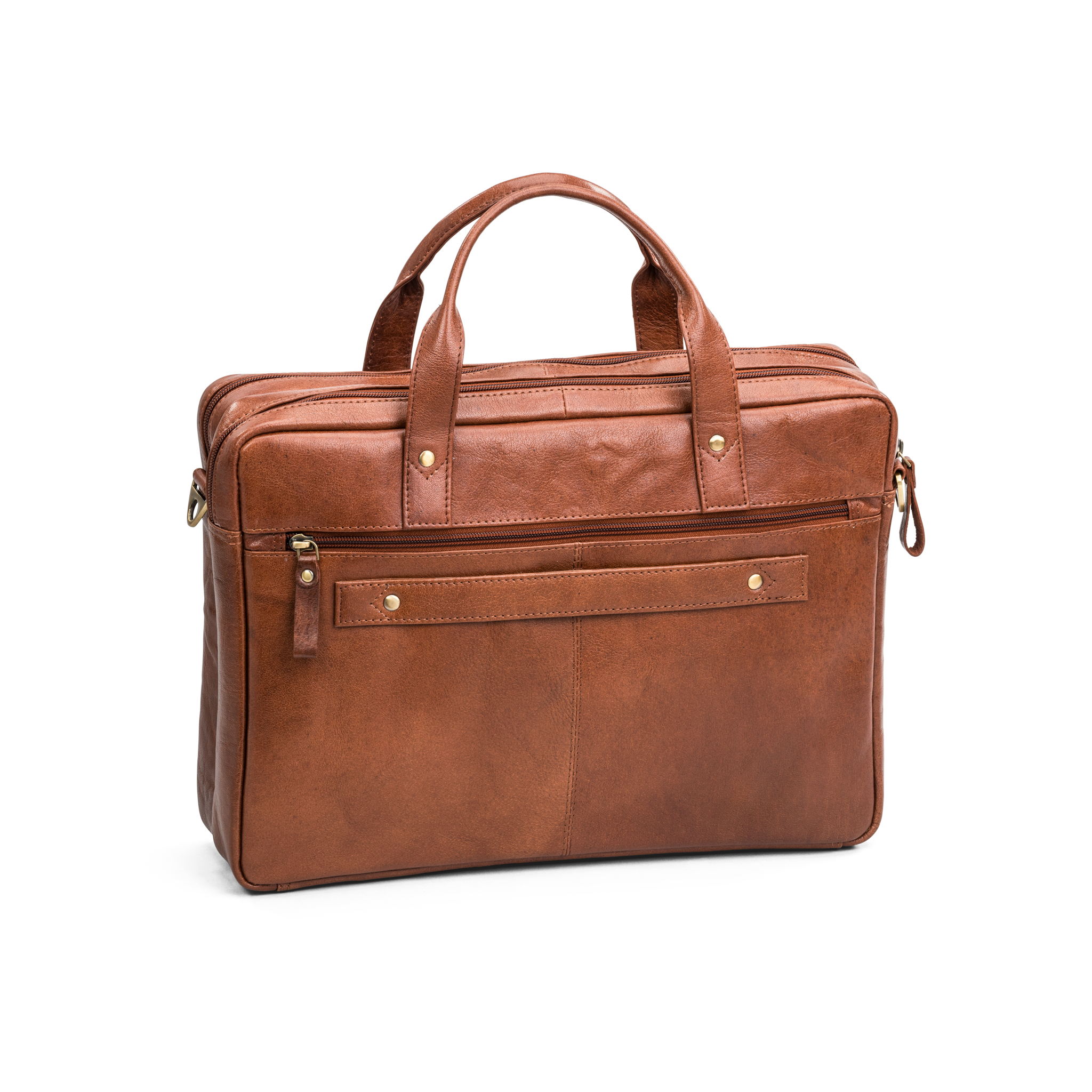 Pc veske | Cognac | Skinn | To Hovedrom | 3080066
