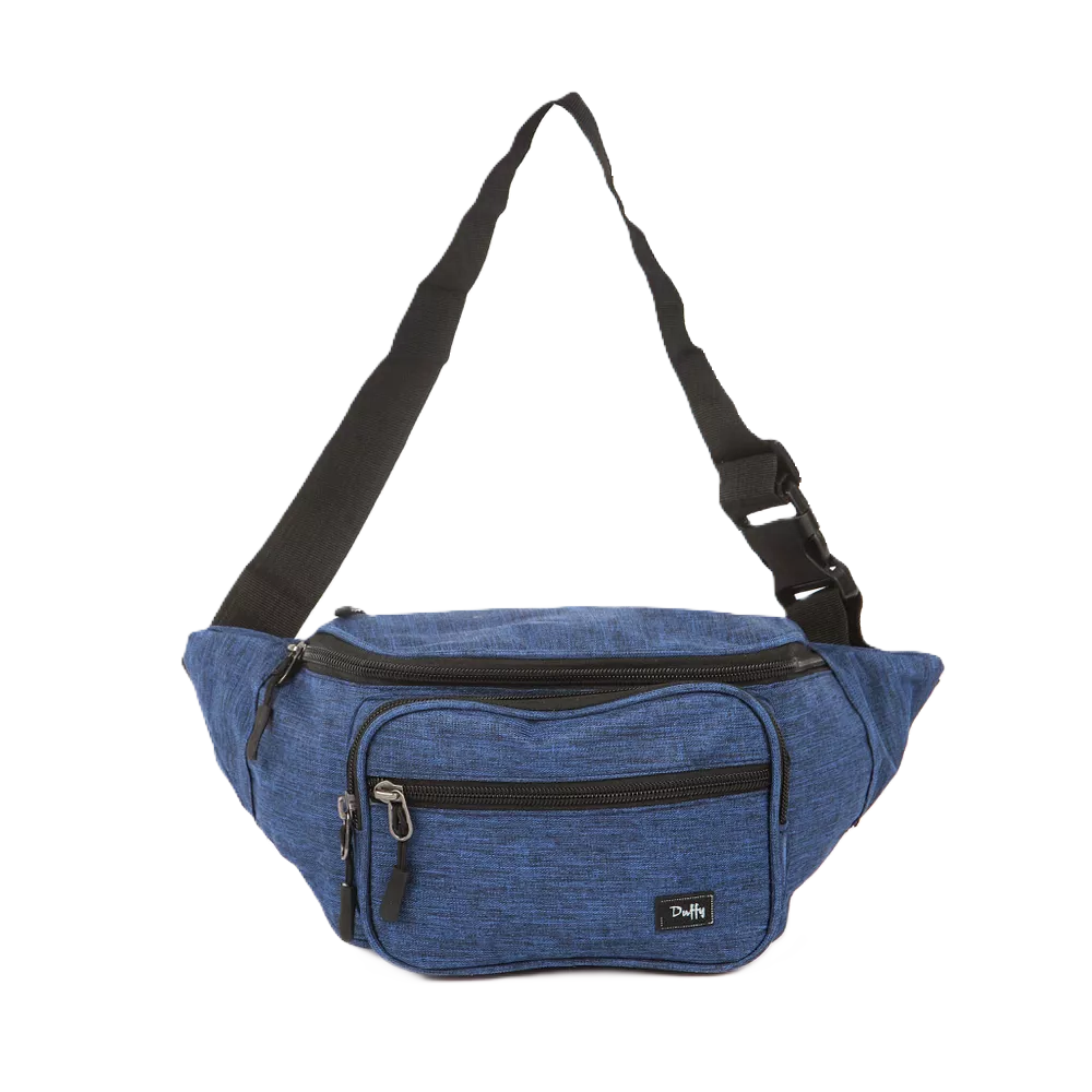 Bumbag | Stor | Polyerster |  Mange rom | Blå