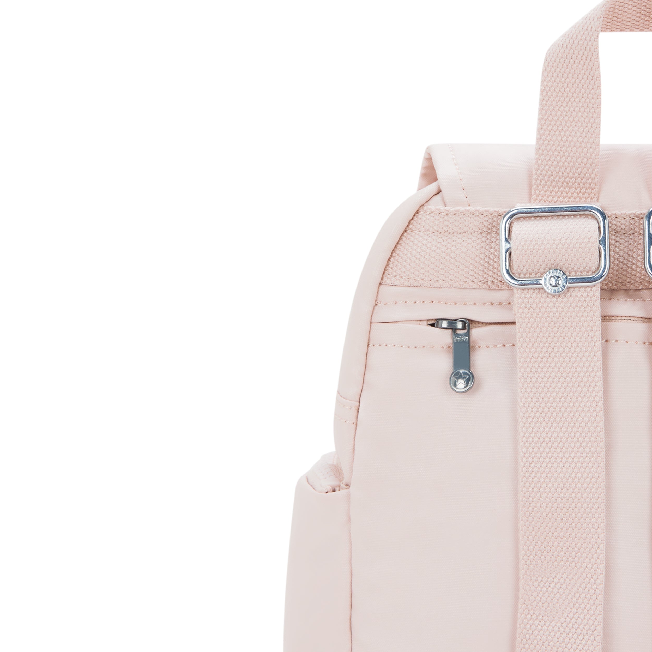 Ryggsekk | Rosa Shine | Vannavisende Materiale | CITY ZIP MINM