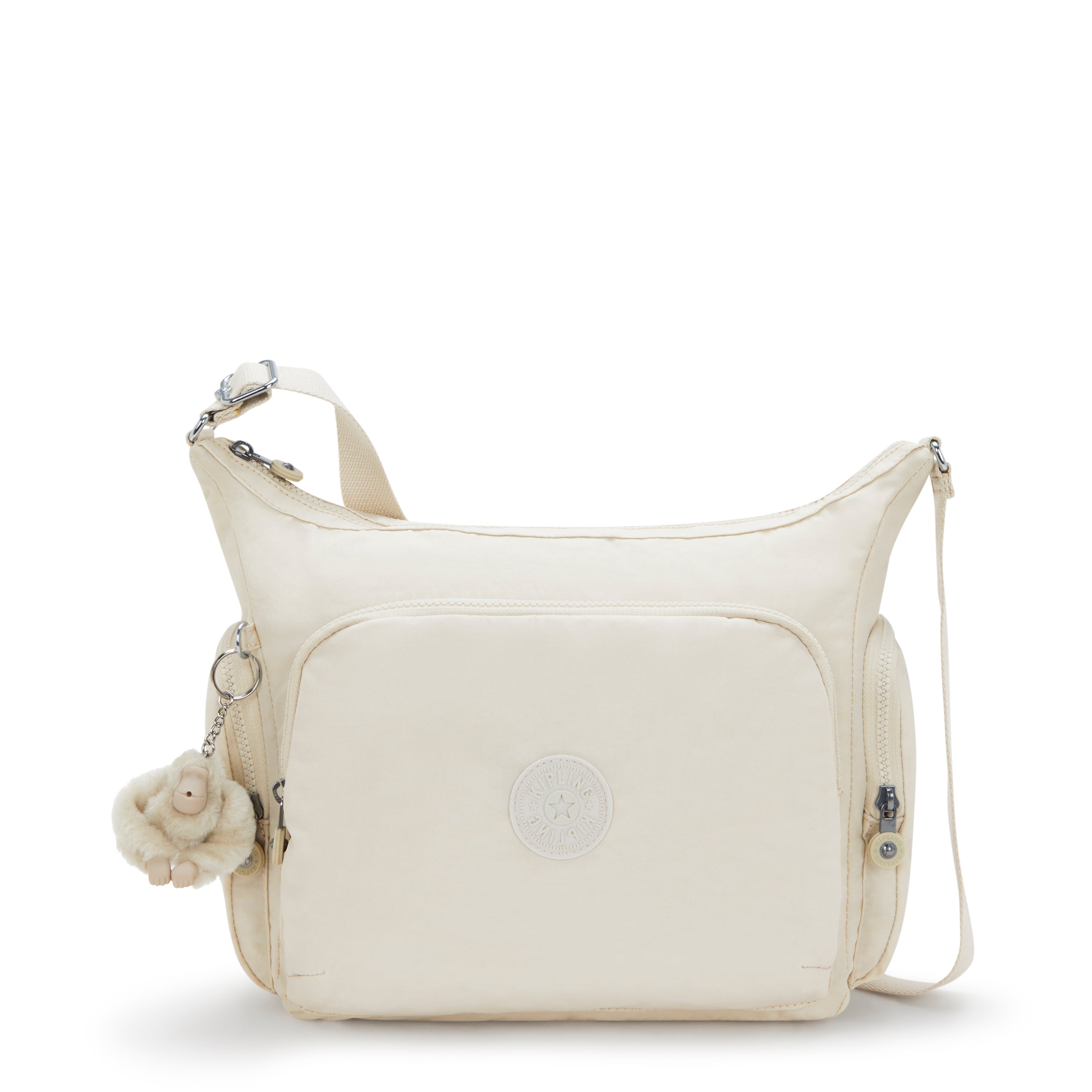 Crossbody | Beige | Mange Utvendige Lommer | GABB