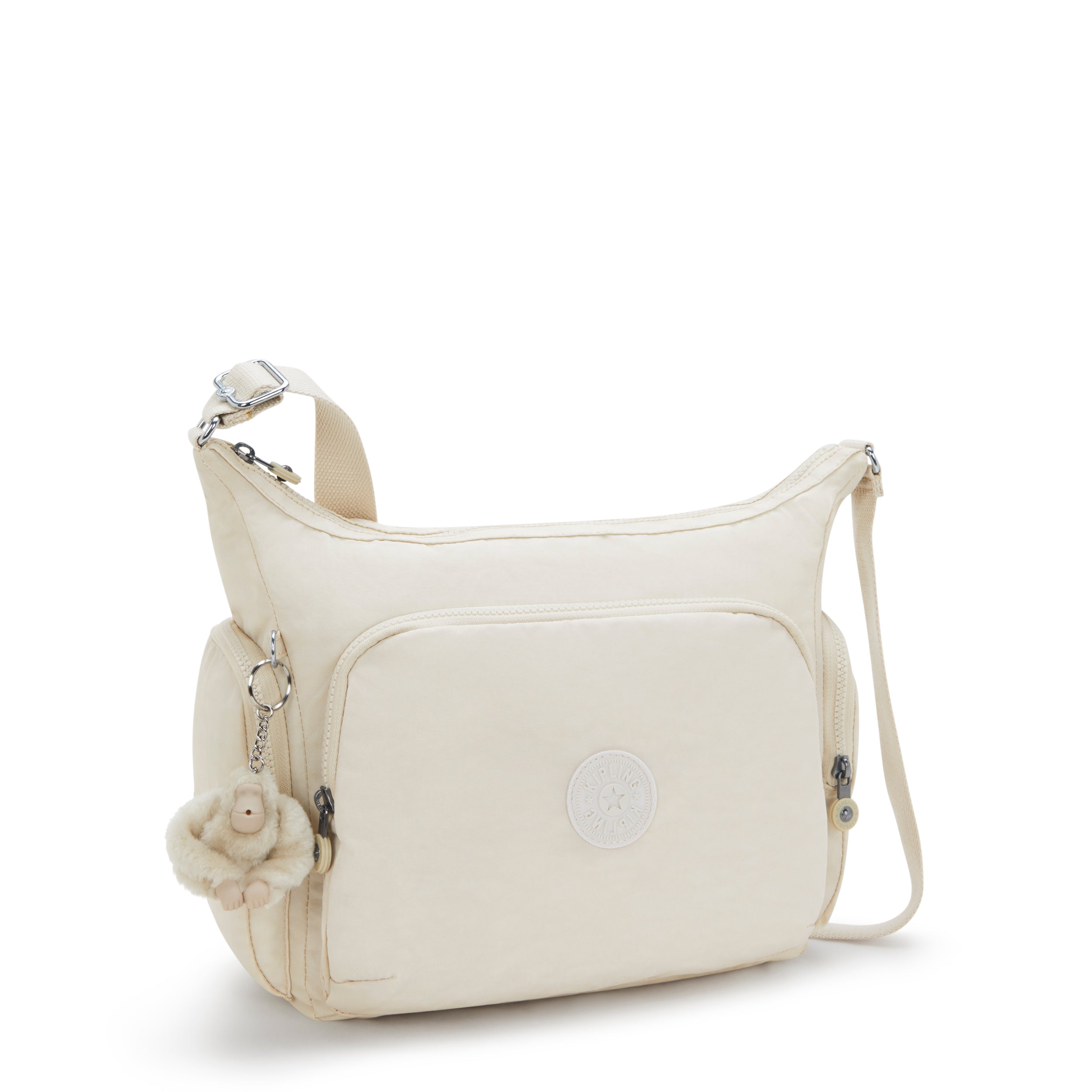 Crossbody | Beige | Mange Utvendige Lommer | GABB