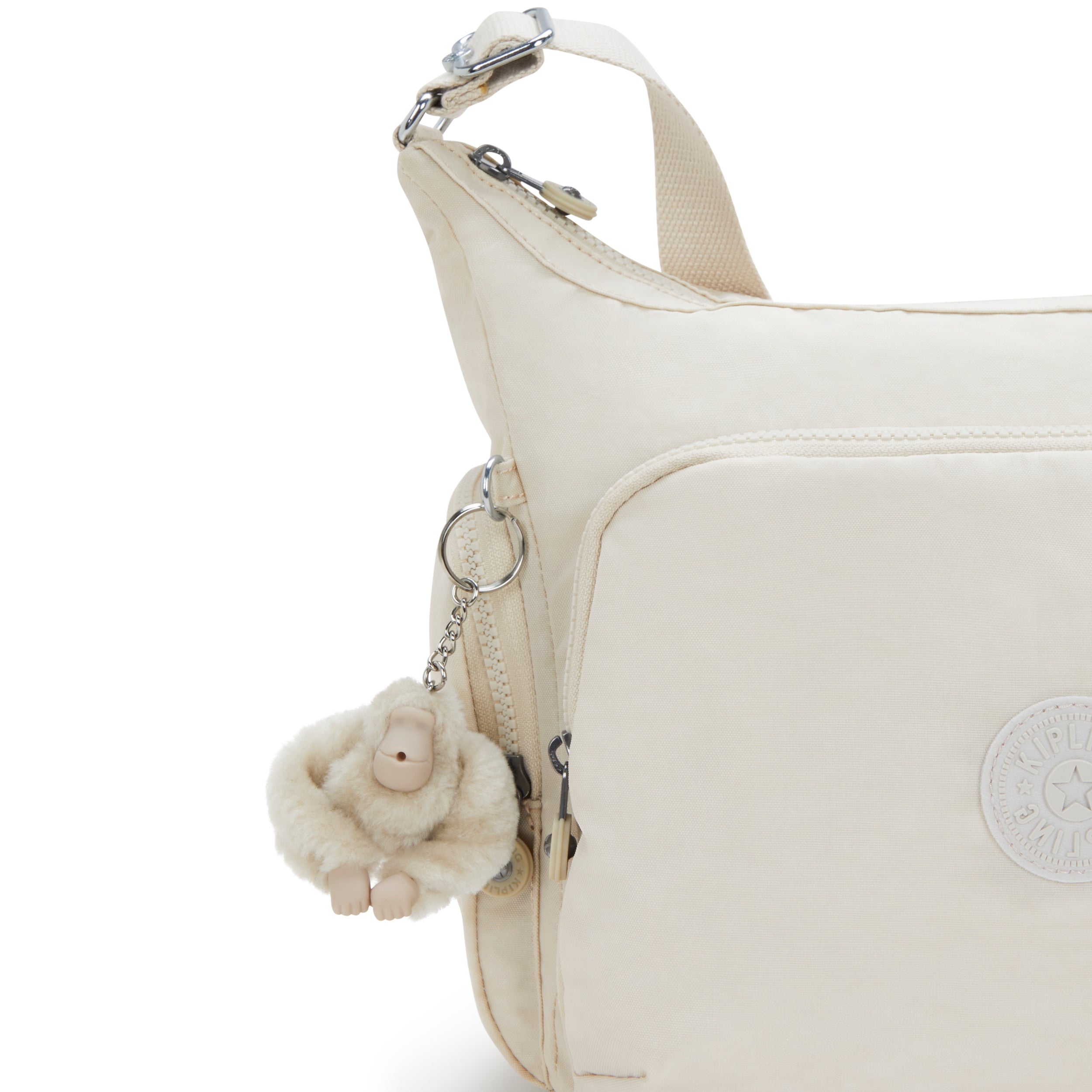 Crossbody | Beige | Mange Utvendige Lommer | GABB