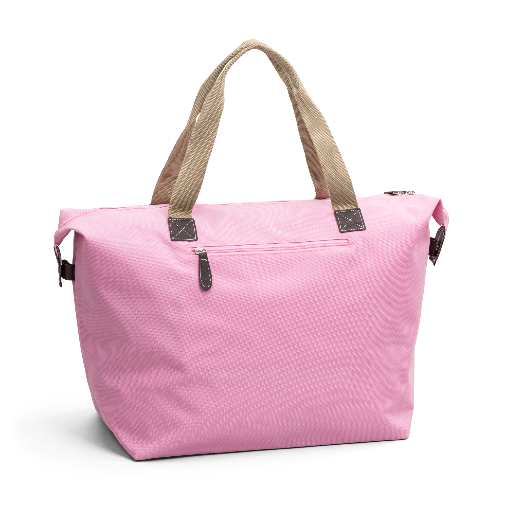 Weekend bag | Romslig Hovedrom | Lys Rosa | To Bærehåndtak | Tina