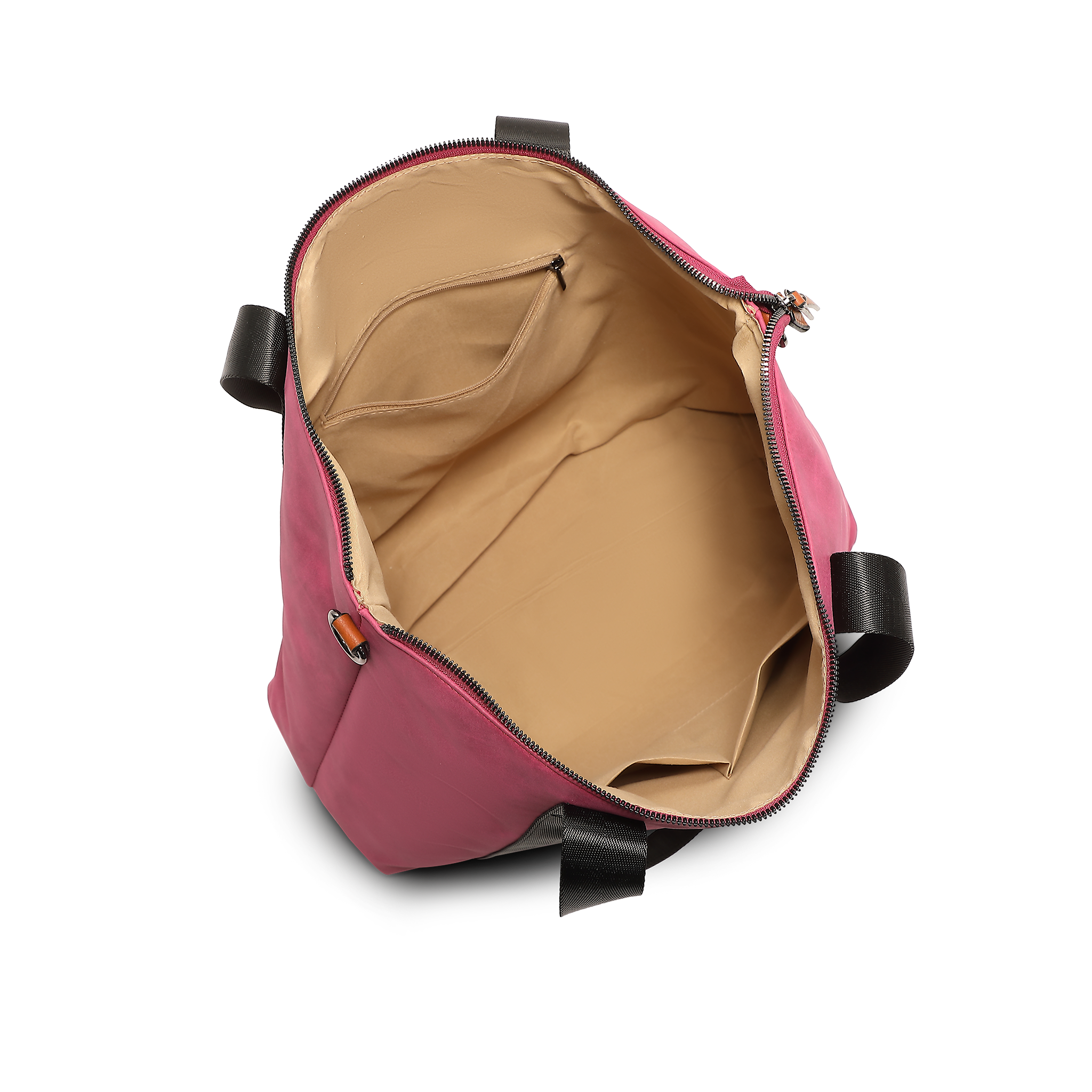 Kris Tote Bag – Rosa, Romslig hovedrom
