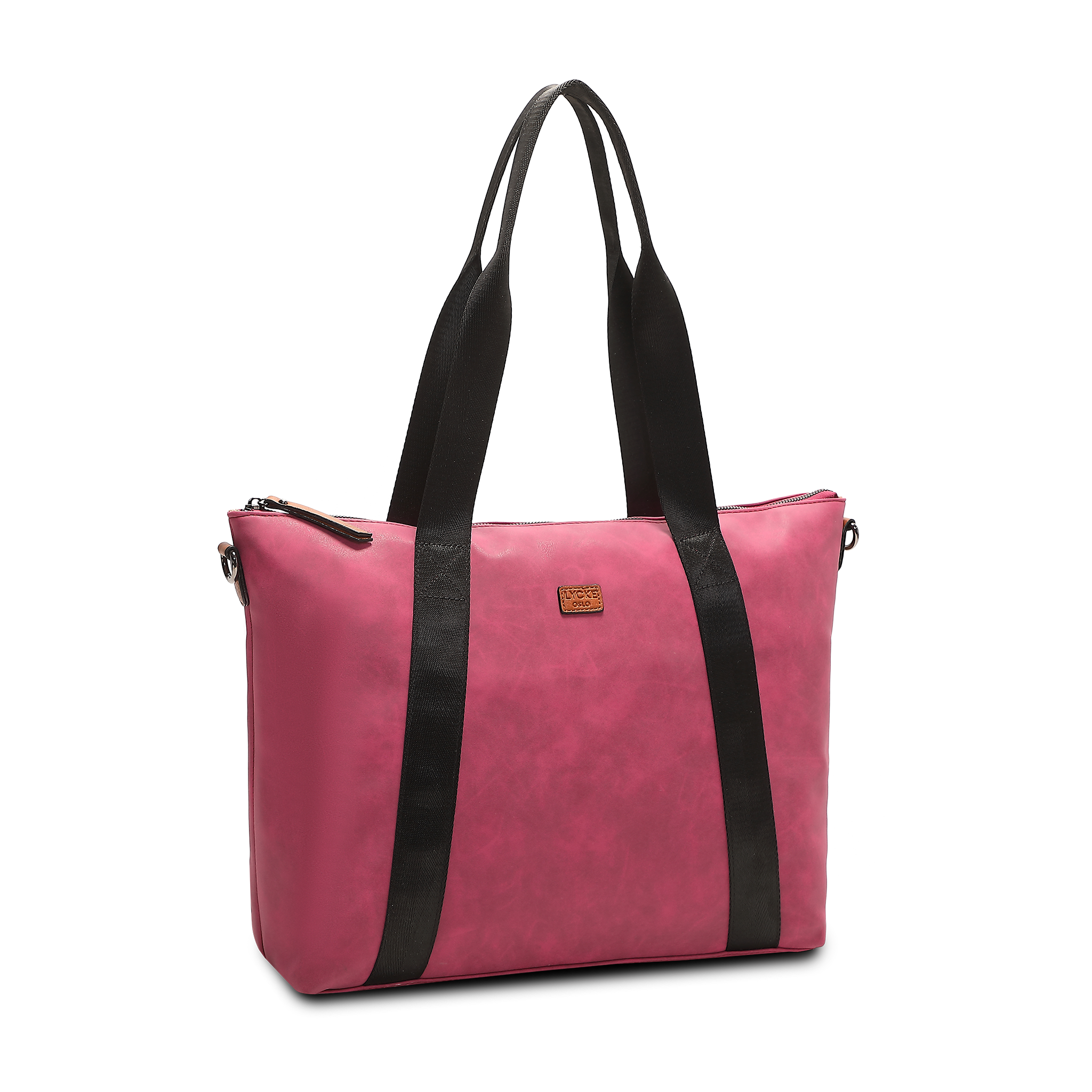 Kris Tote Bag – Rosa, Romslig hovedrom
