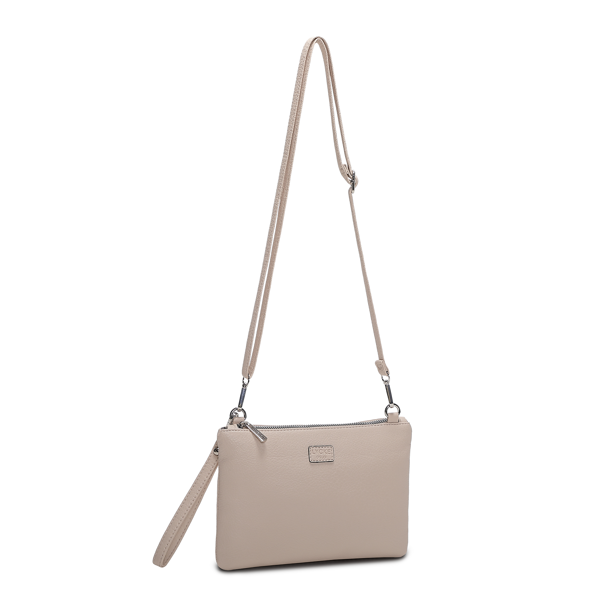Clutch | Liten | Beige | Nora