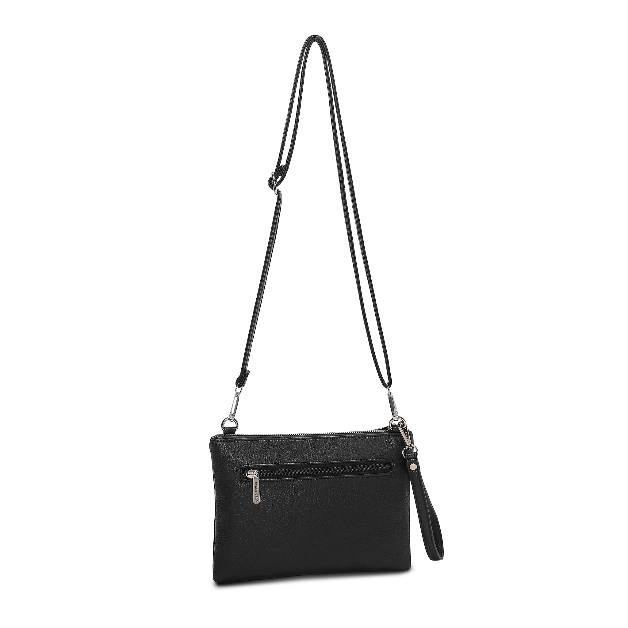Clutch ,Liten, Sort, Nora