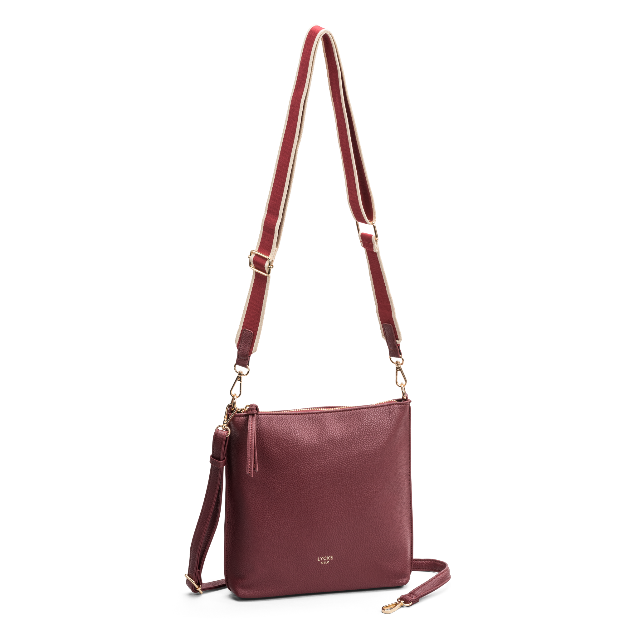 Crossbody | To reimer | Rød | 8043220 Sandnes