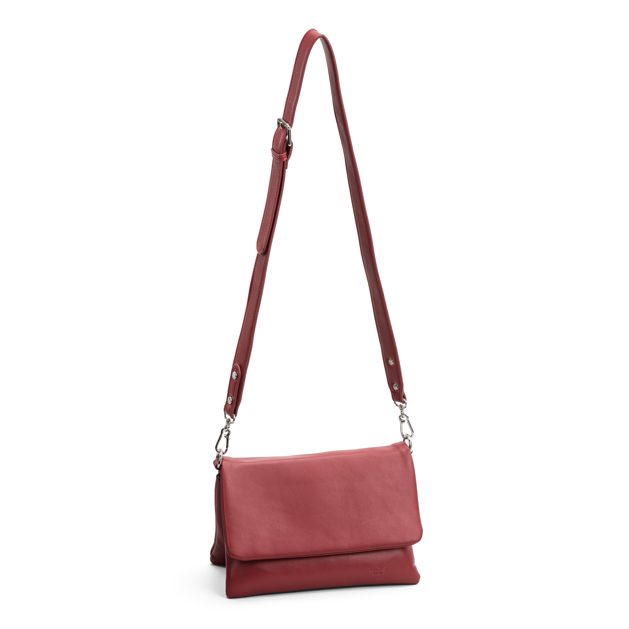 Crossbody | Klaffveske | Rød | 8043234 Fevik