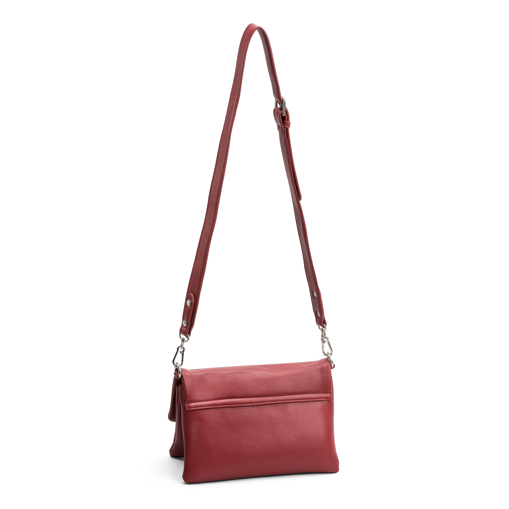 Crossbody | Klaffveske | Rød | 8043234 Fevik