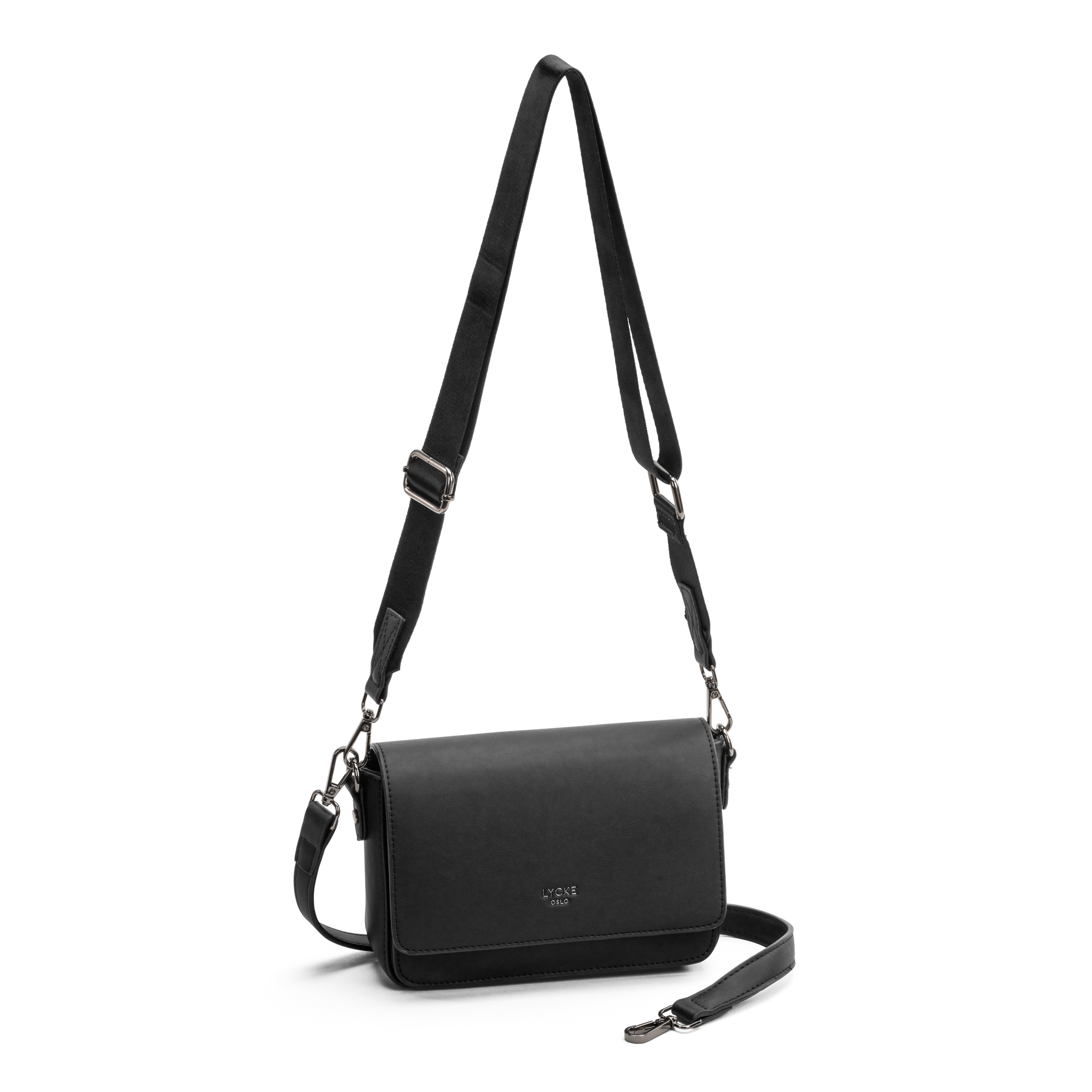 Crossbody | To reimer | Sort | 8043429 Sandnes