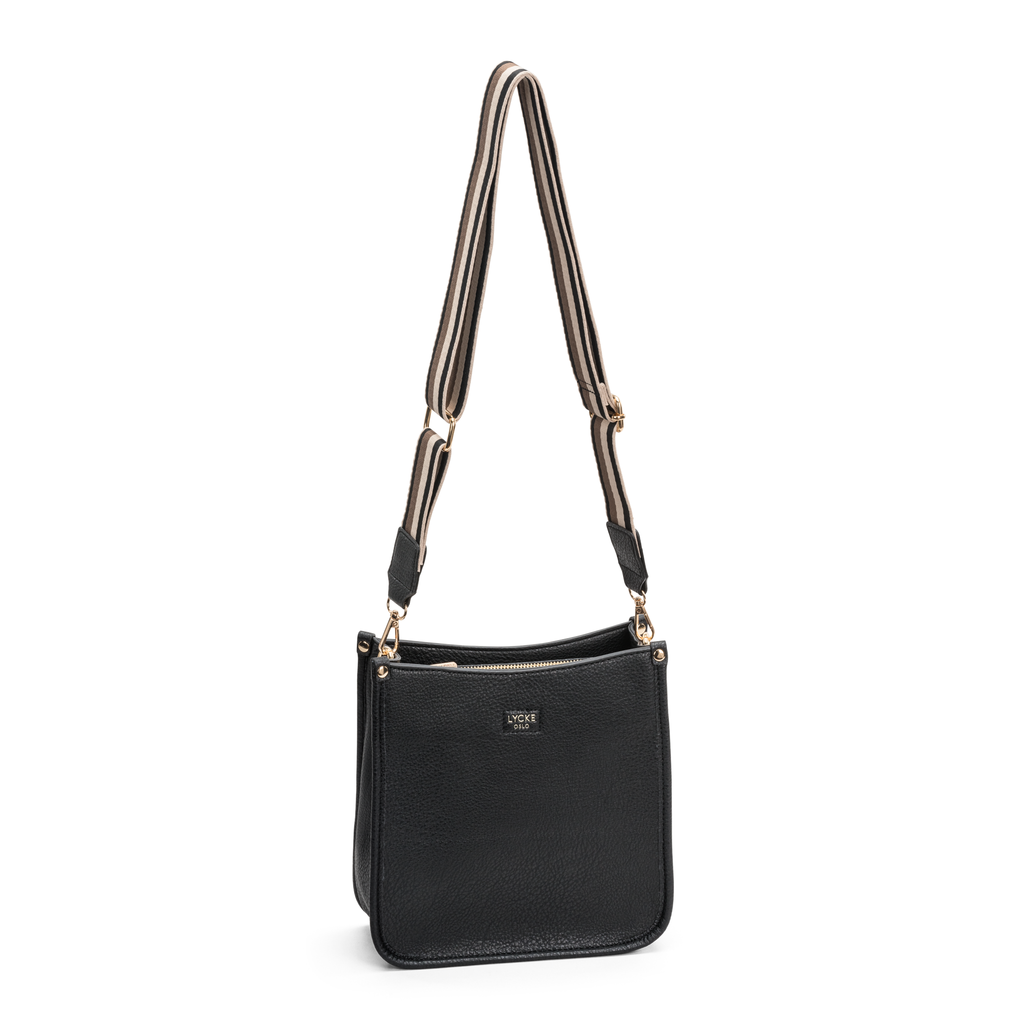 Crossbody Veske | Justerbar Langreim | Sort | 8043704 Alma