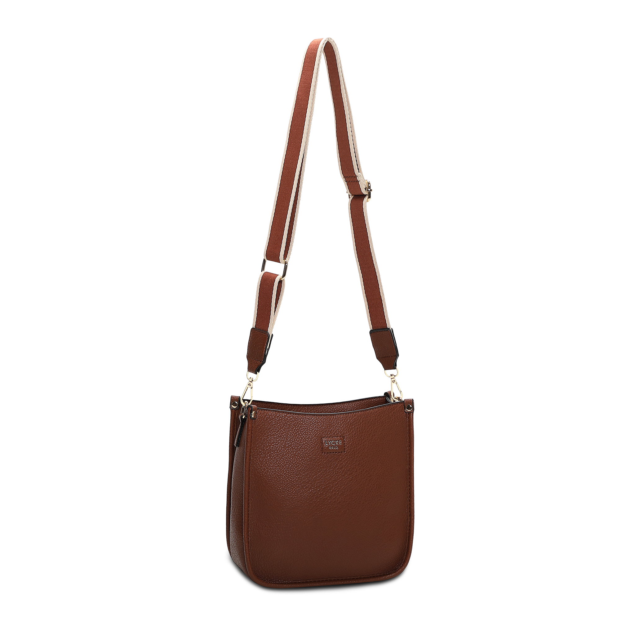 Crossbody Veske | Justerbar Langreim | Brun | 8043704 Alma