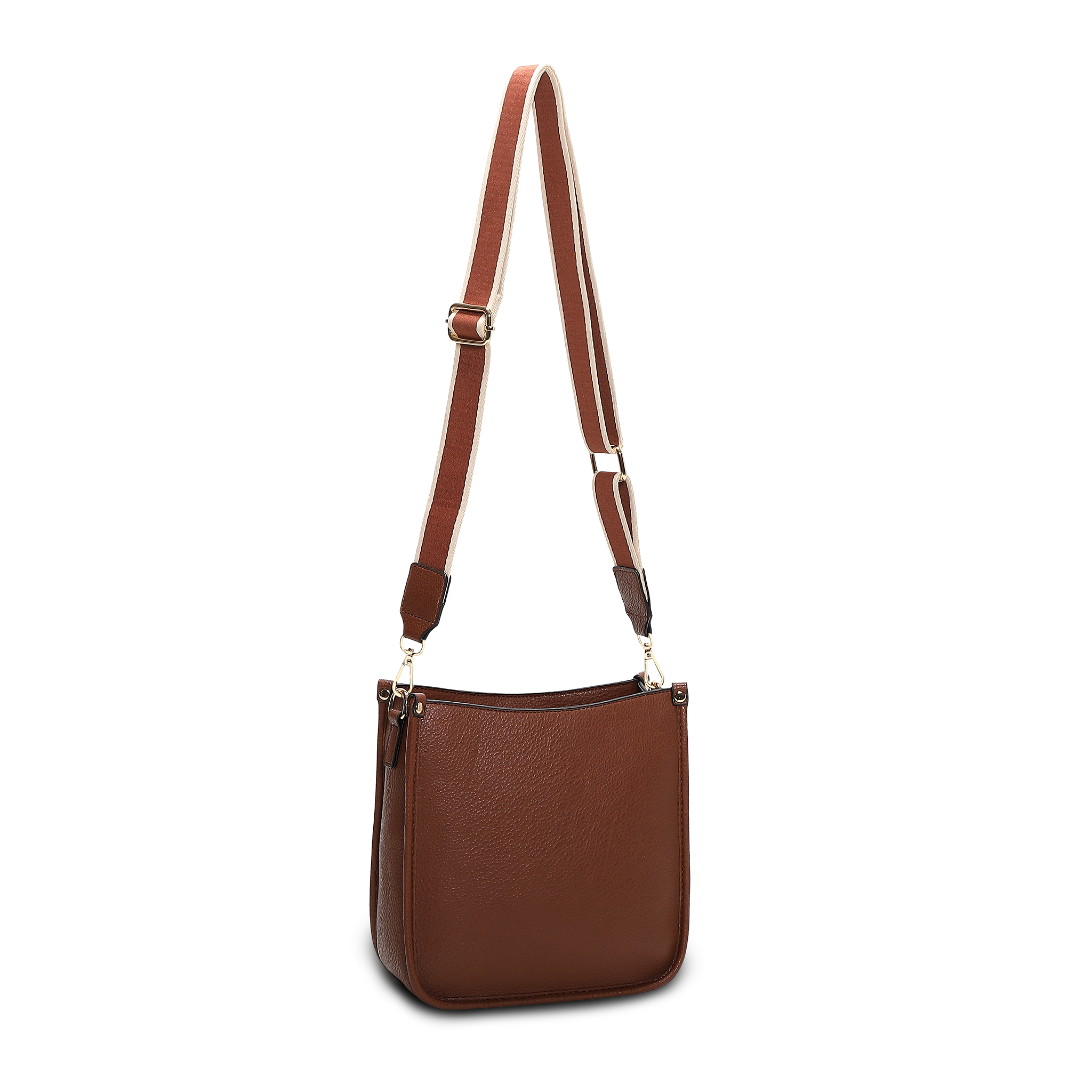 Crossbody Veske | Justerbar Langreim | Brun | 8043704 Alma