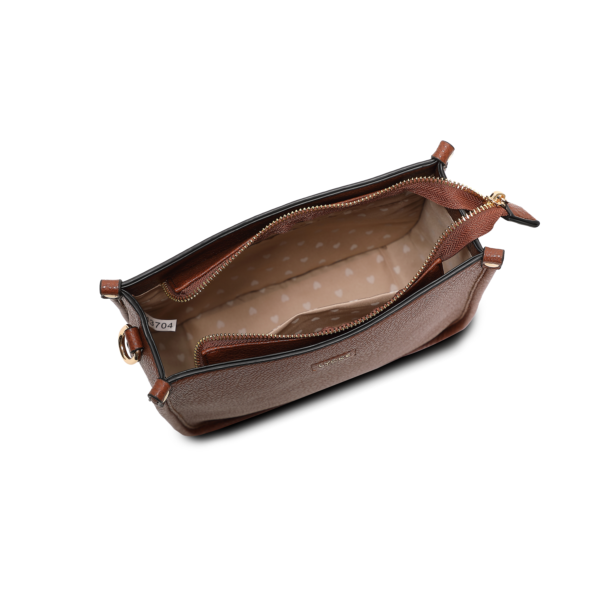 Crossbody Veske | Justerbar Langreim | Brun | 8043704 Alma