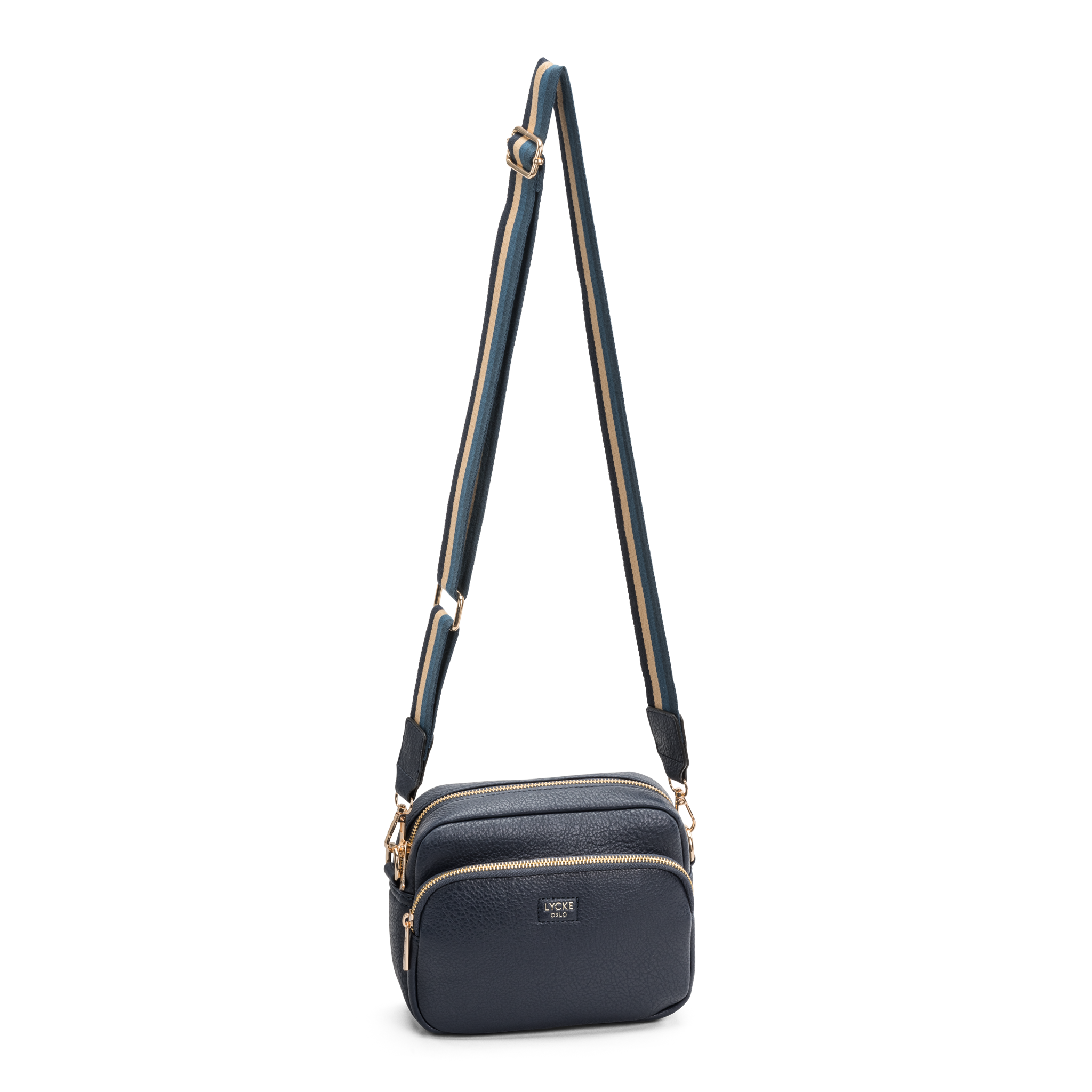 Crossbody veske | Navy | Utvendig lomme | 8043705 Alma