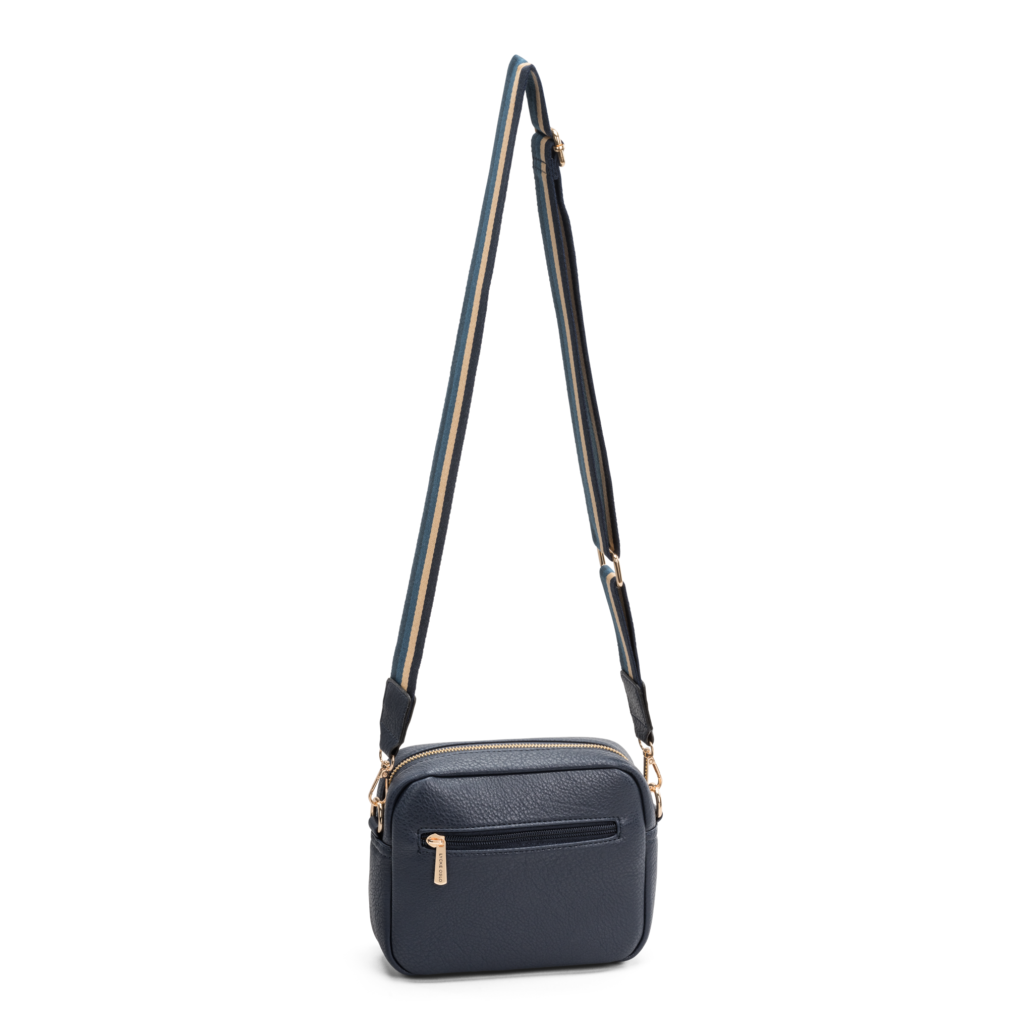 Crossbody veske | Navy | Utvendig lomme | 8043705 Alma