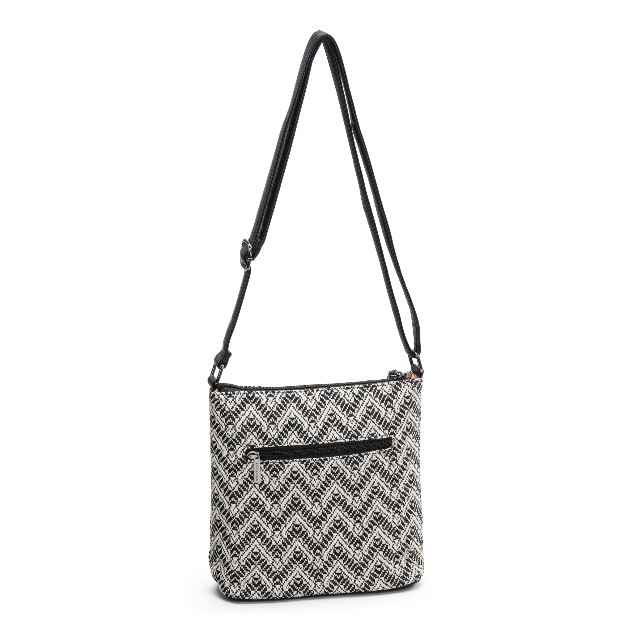 Crossbody Veske | Sort/hvit | 8043706 Flora