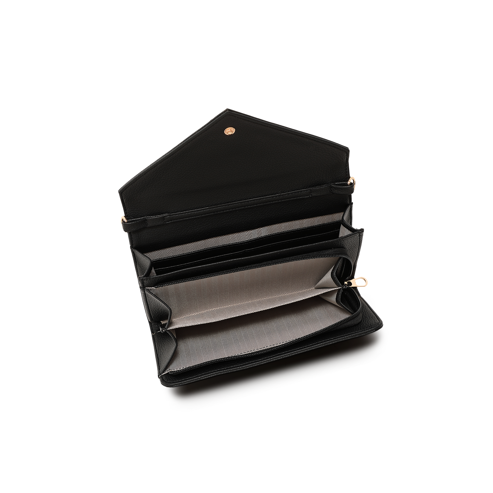 Klaffveske | Clutch | Sort | 8051350  Egersund