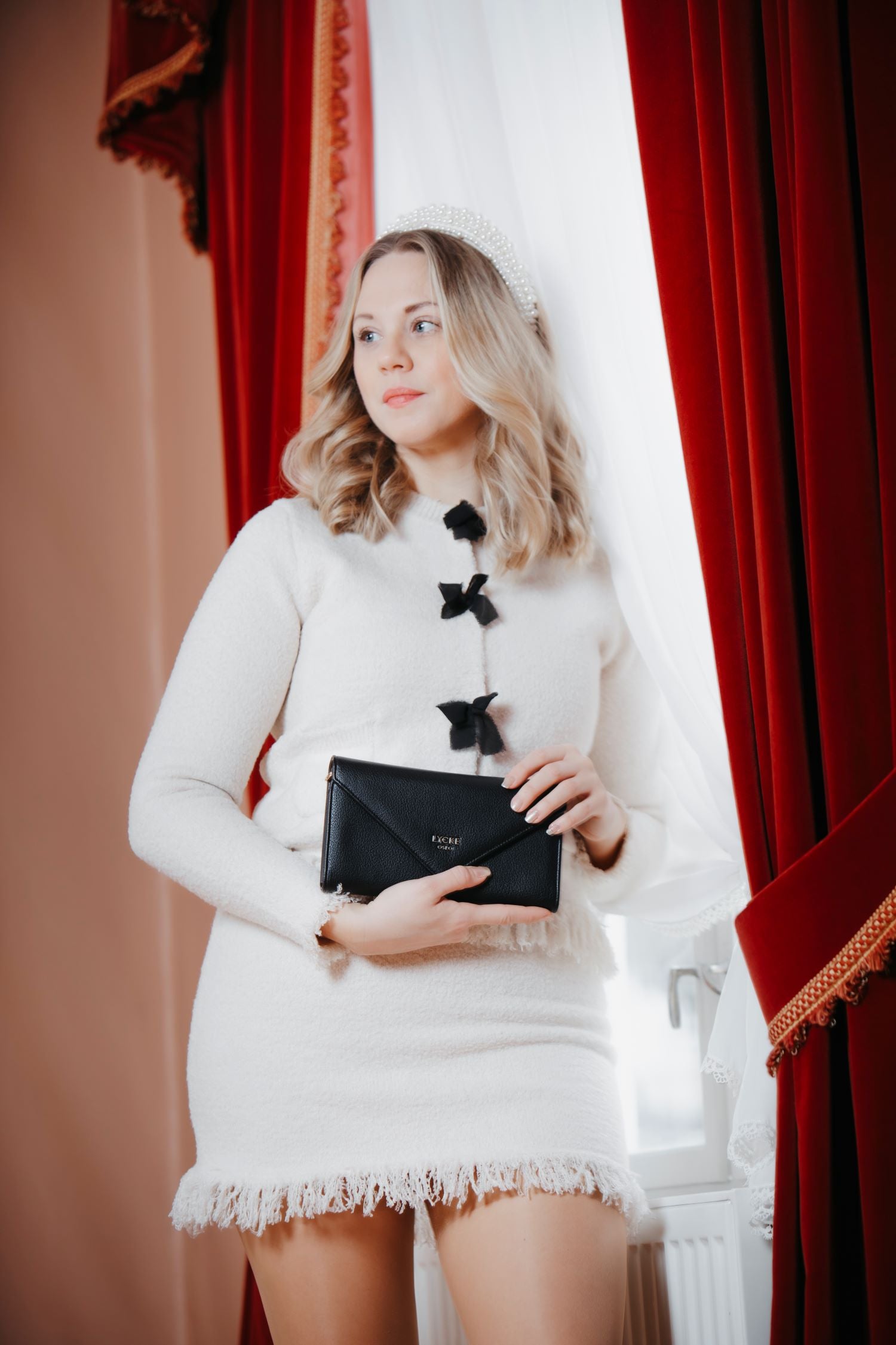 Klaffveske | Clutch | Sort | 8051350  Egersund