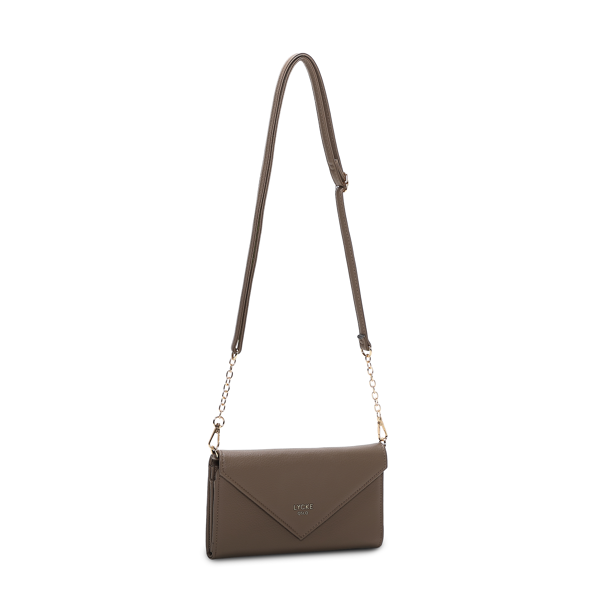 Lycke clutch Taupe Egersund