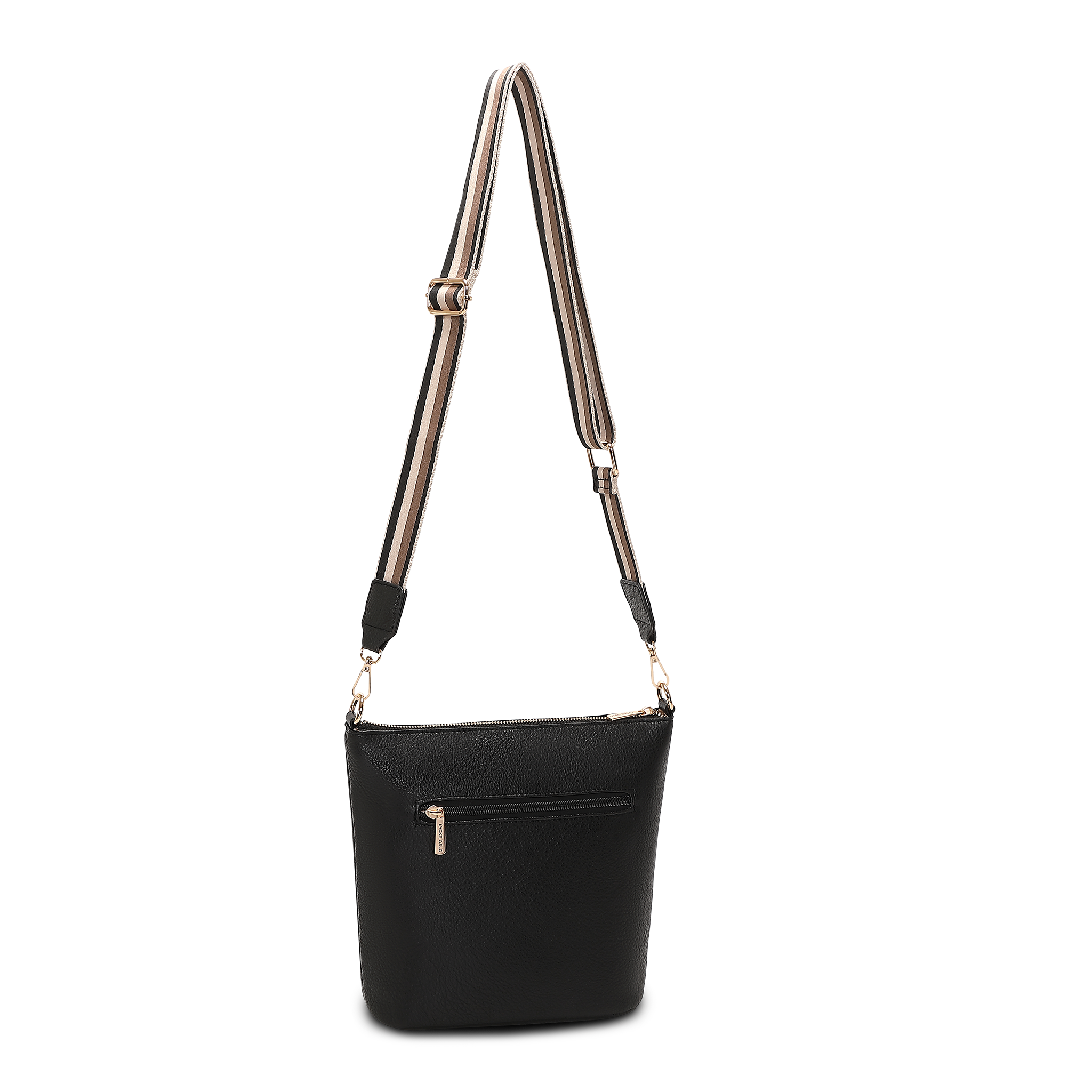 Bucket-veske | Glidelås lukking | Sort | 8053213 Alma