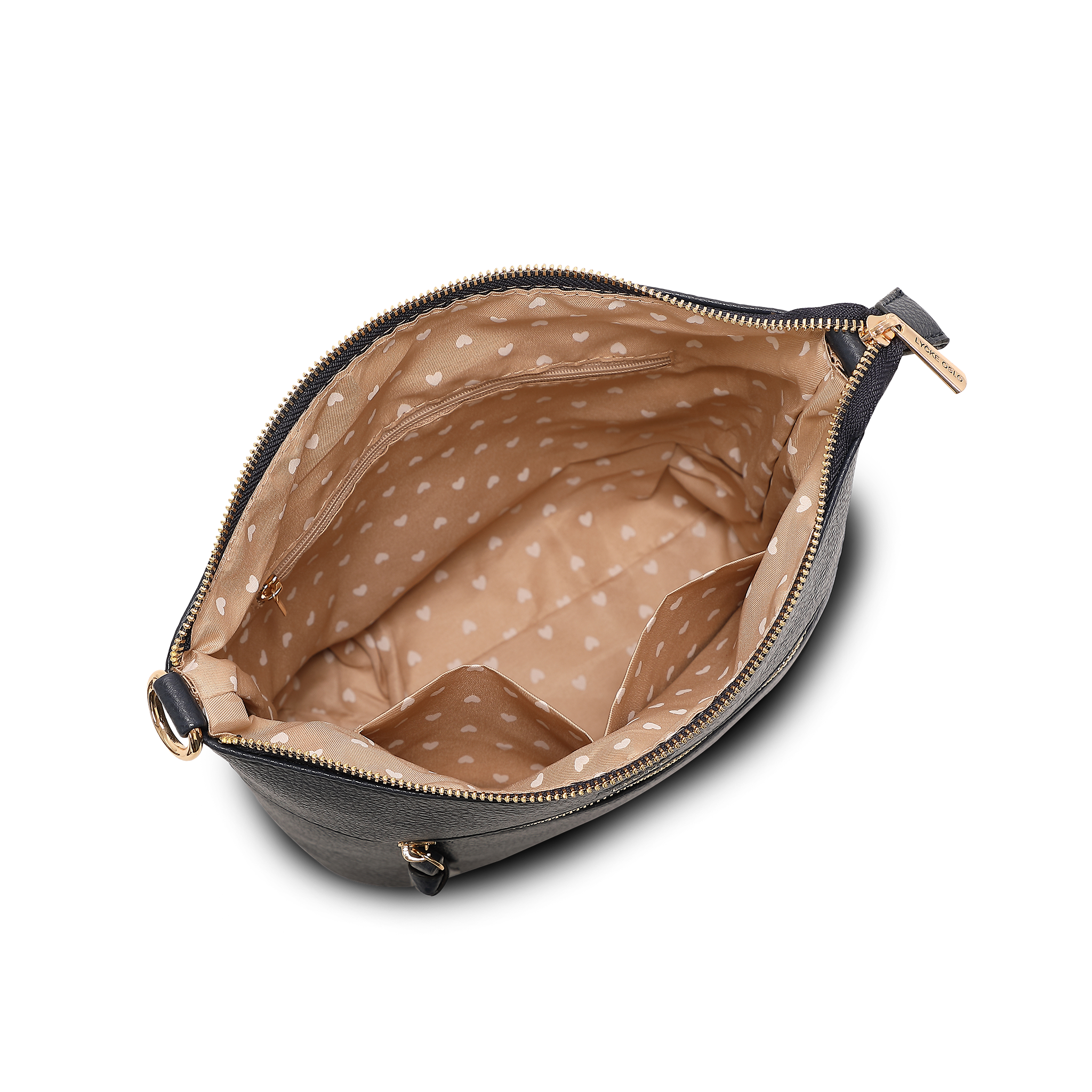 Bucket-veske | Glidelås lukking | Navy | 8053213 Alma
