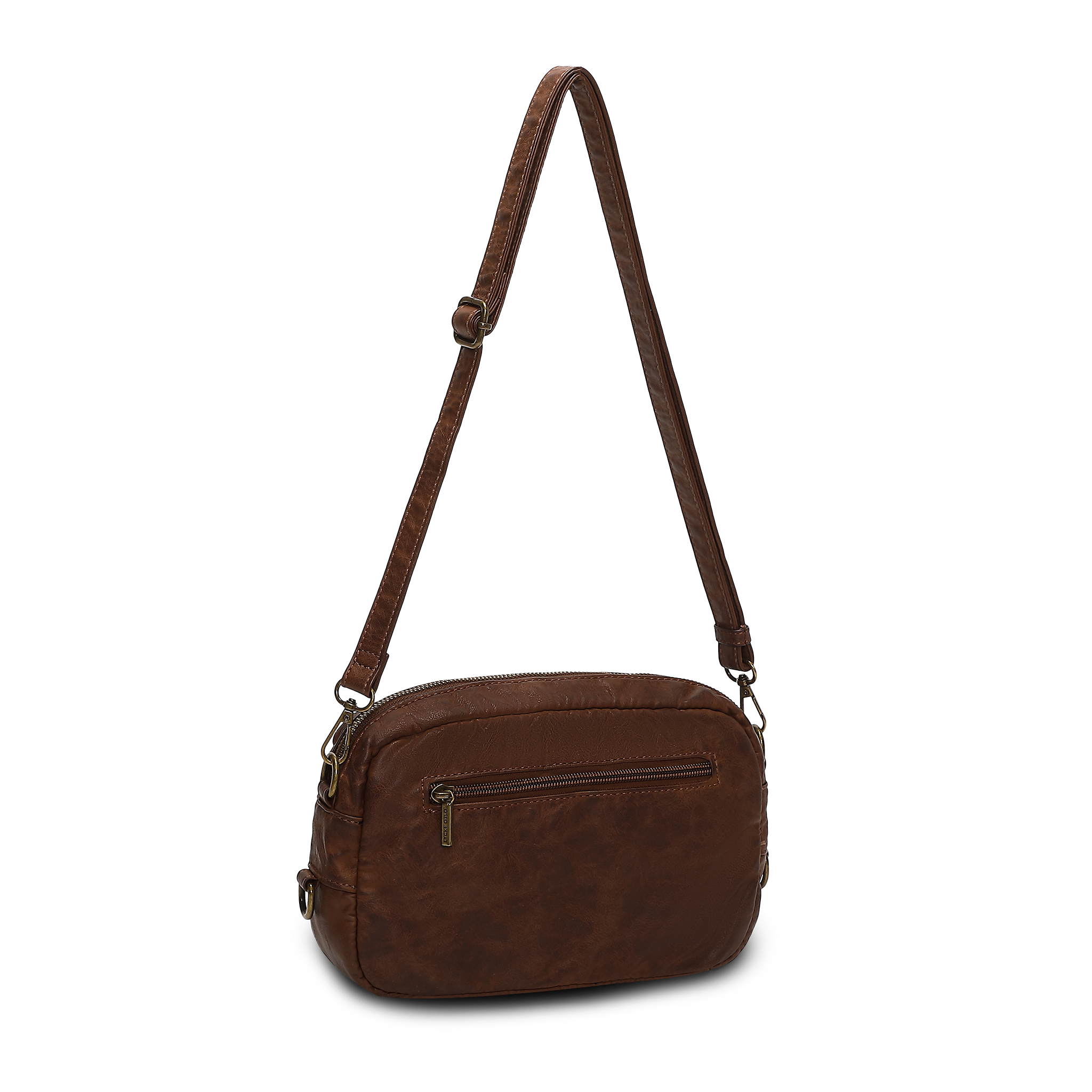 Crossbody-Veske | Myk | Brun | 8053809 Harstad