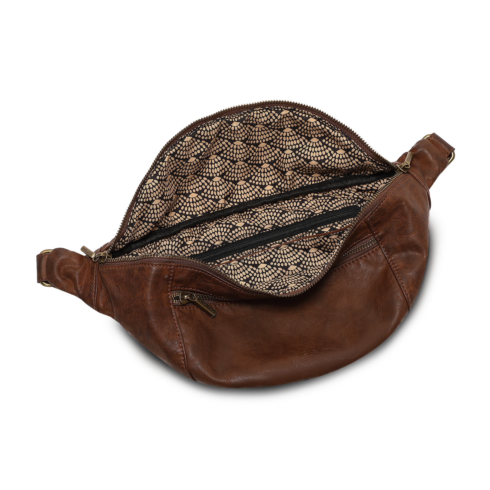 Midjeveske/ crossbody | Romslig | Brun | 8053810  Harstad